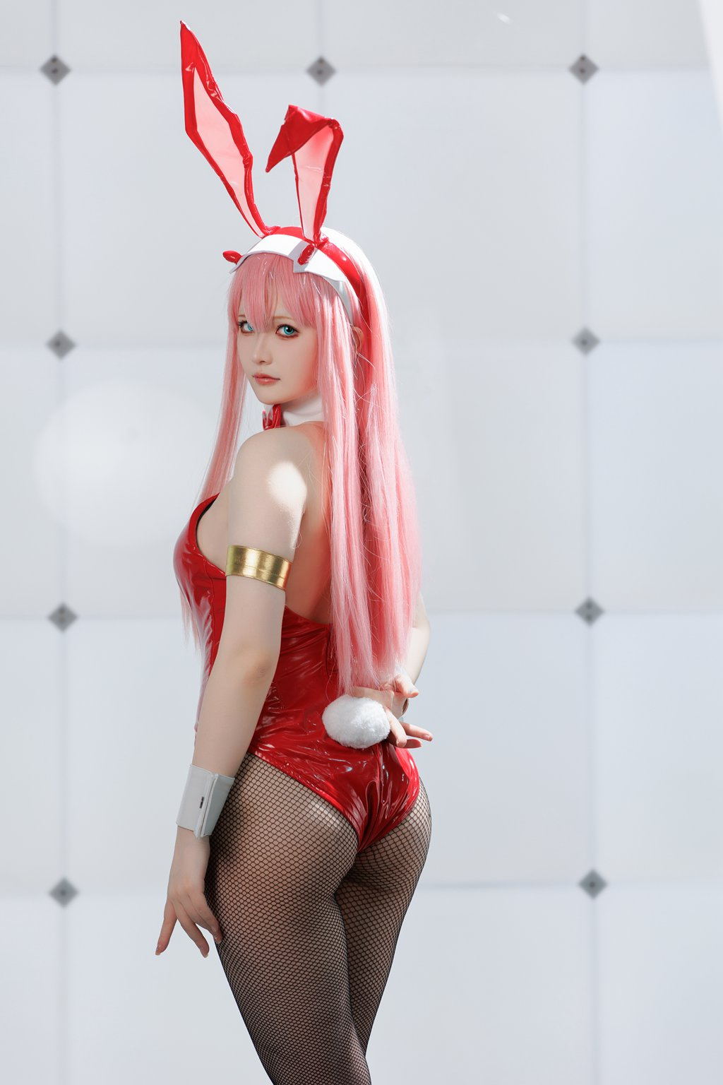 网红Coser@屿鱼 – Zero Two[39P-356M] 网红写真-第3张