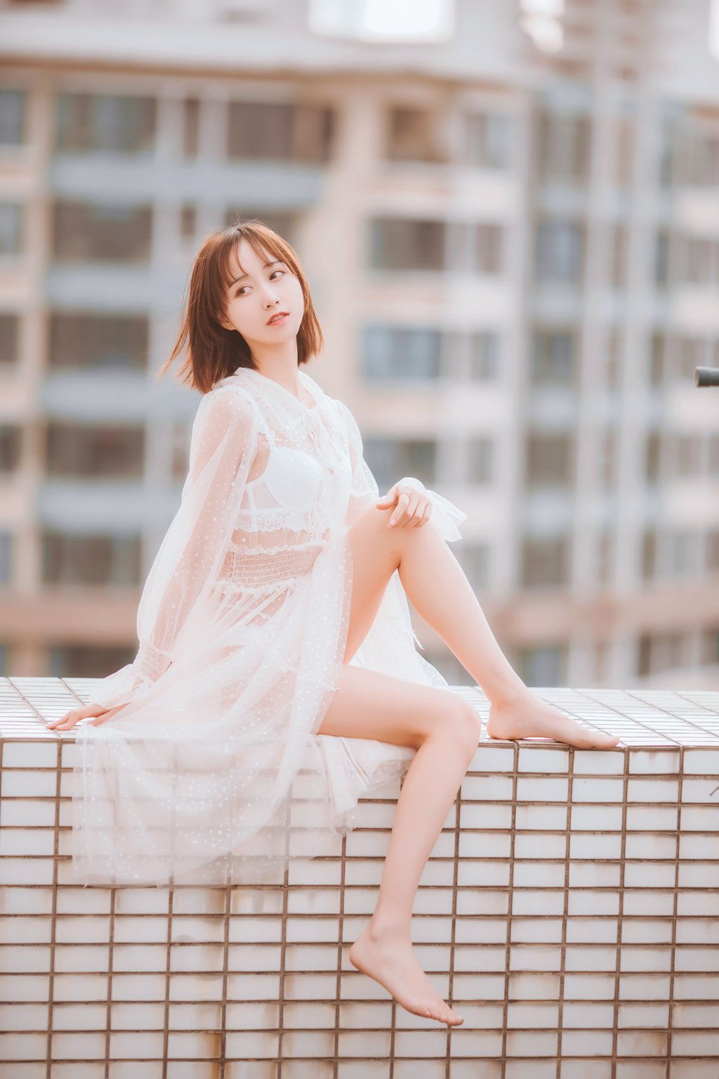 网紅Coser@木绵绵OwO 天台 [39P/590MB] 网红写真-第3张