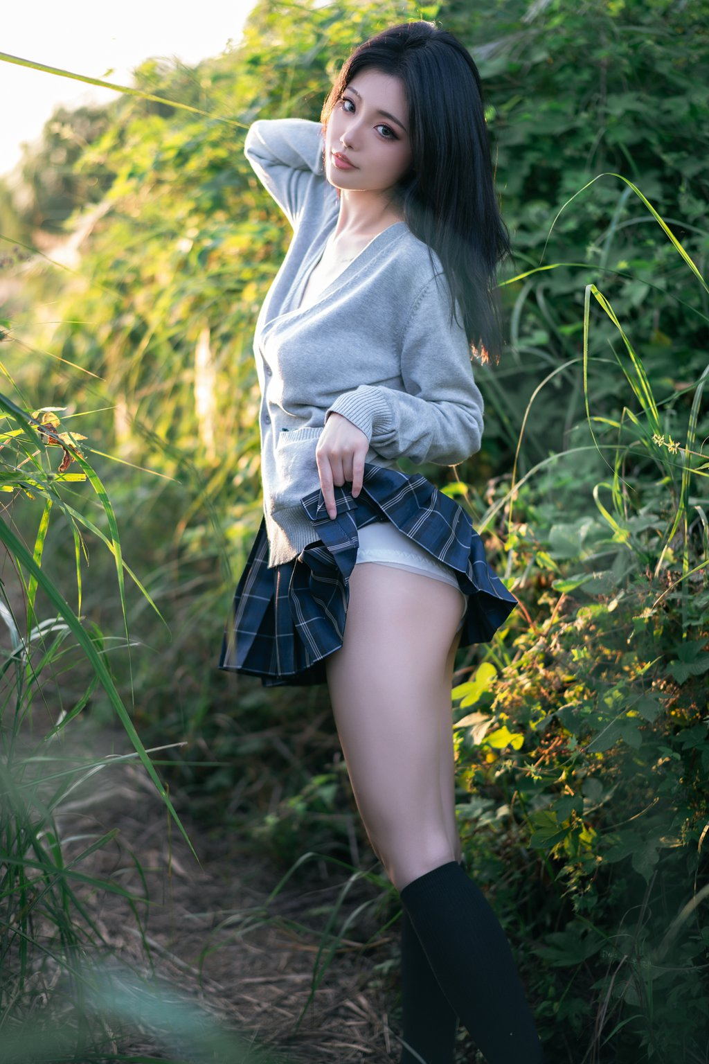 人气Coser@桃良阿宅 外出JK [43P/202MB] 网红写真-第3张