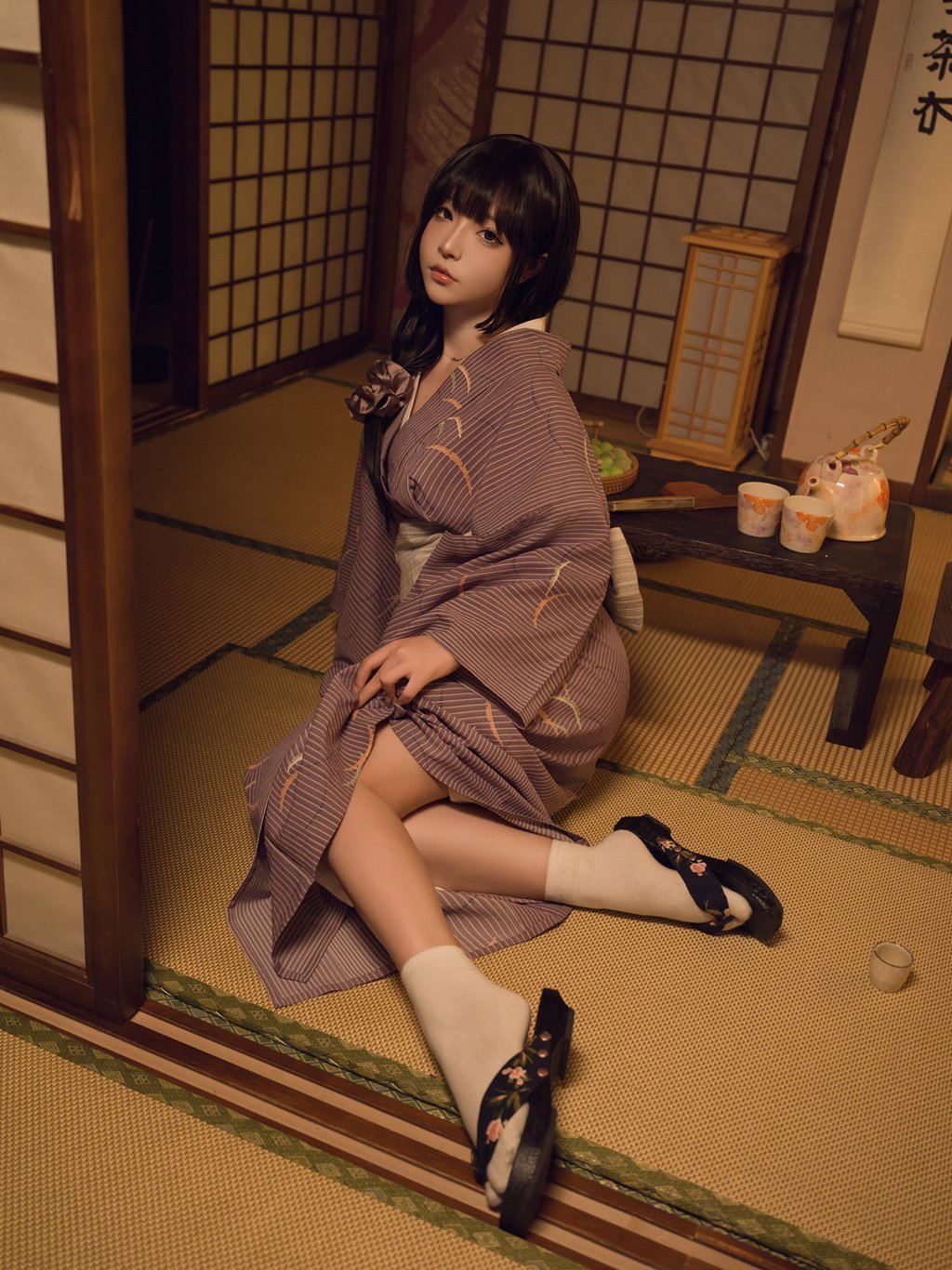 动漫博主@yuuhui玉汇 独居的寡姐 [135P/1.37G] 网红写真-第3张