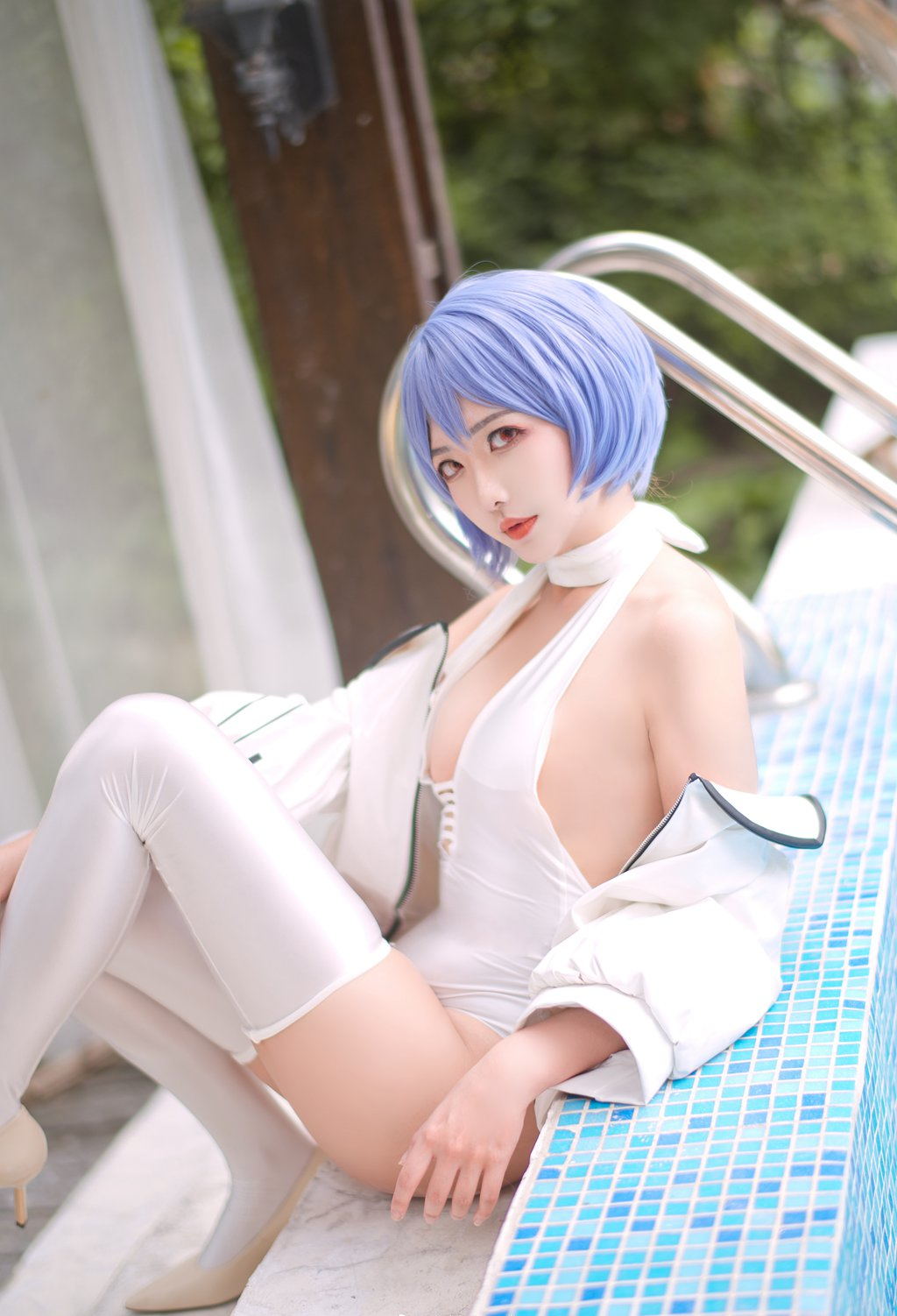 网紅Coser@源纱希喵喵喵 –狸猫 绫波丽cos[12P-101.03MB] 网红写真-第3张