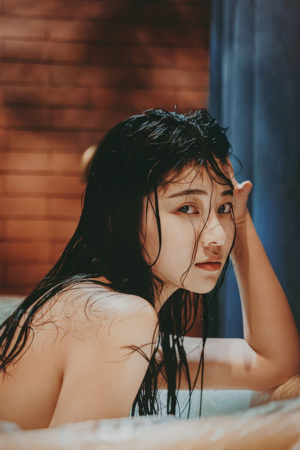 人气美女@年年nnian –沐浴 [50P-347M] 网红写真-第2张