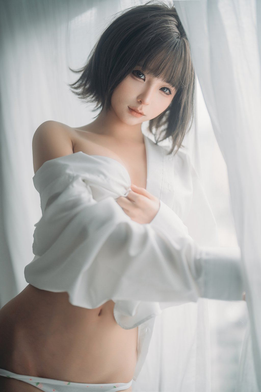 知名动漫博主@蠢沫沫 衬衫窝 [42P/295MB] 网红写真-第2张