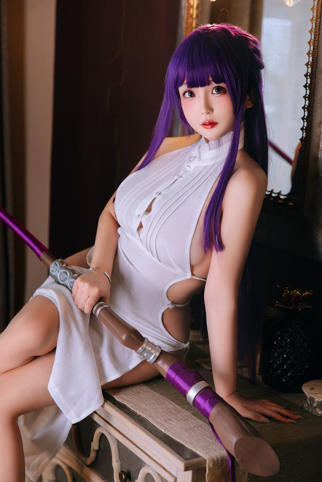 人气动漫博主@日奈娇 葬送的芙莉莲-费伦 [100P/1.29G] 网红写真-第2张