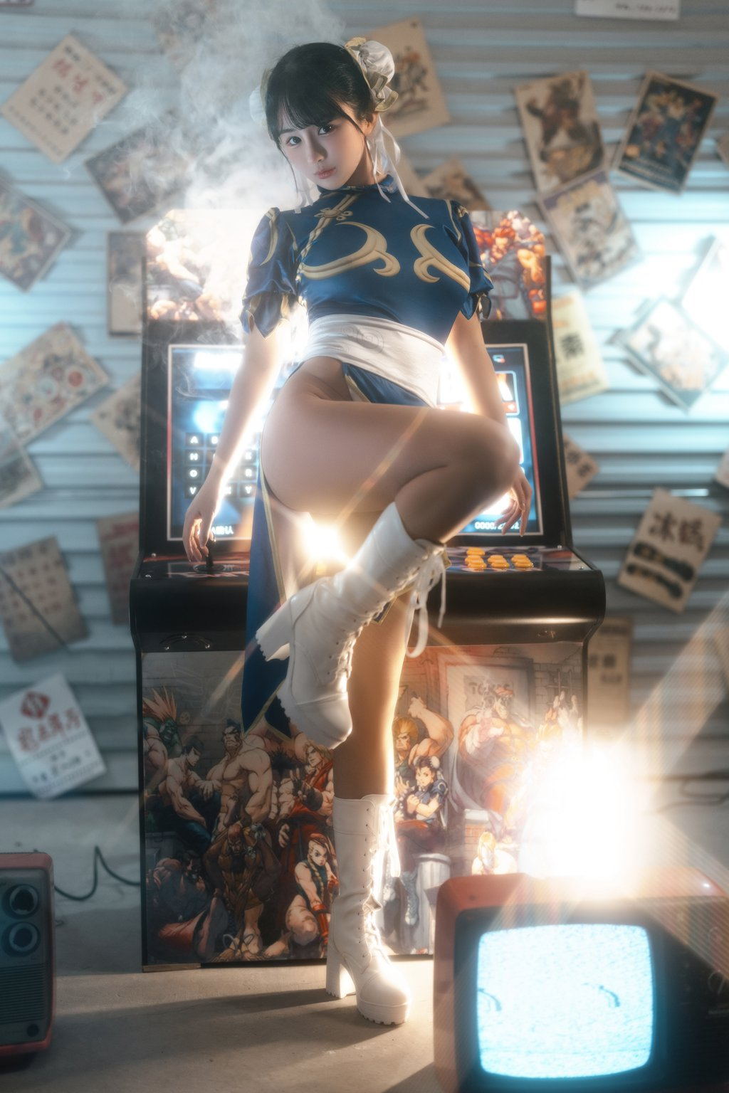 网紅Coser@桜井宁宁 – NO.106 电玩春丽[60P／905MB] 网红写真-第2张