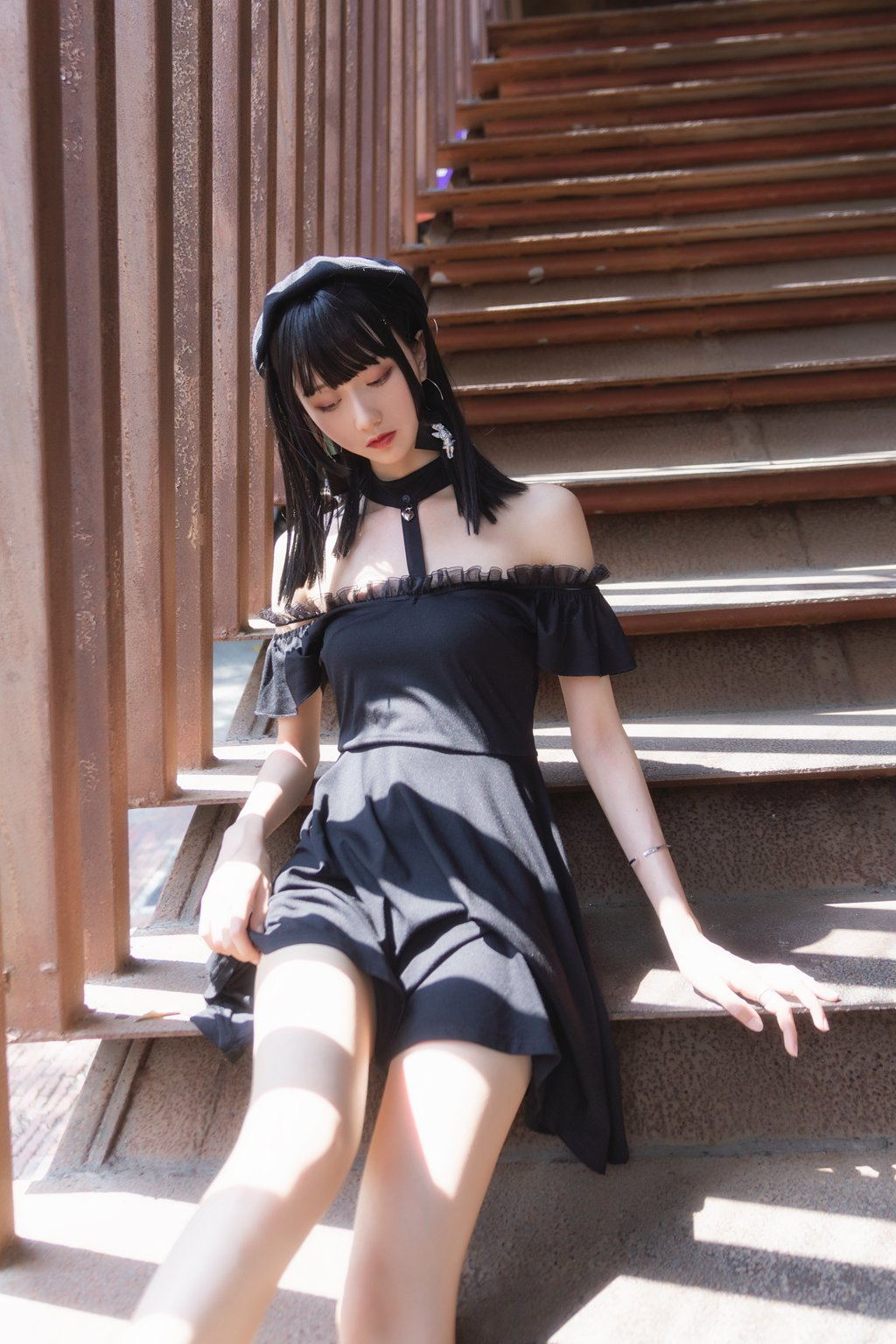 网紅Coser@木绵绵OwO 黑色魅惑[23P-523.8M] 网红写真-第2张