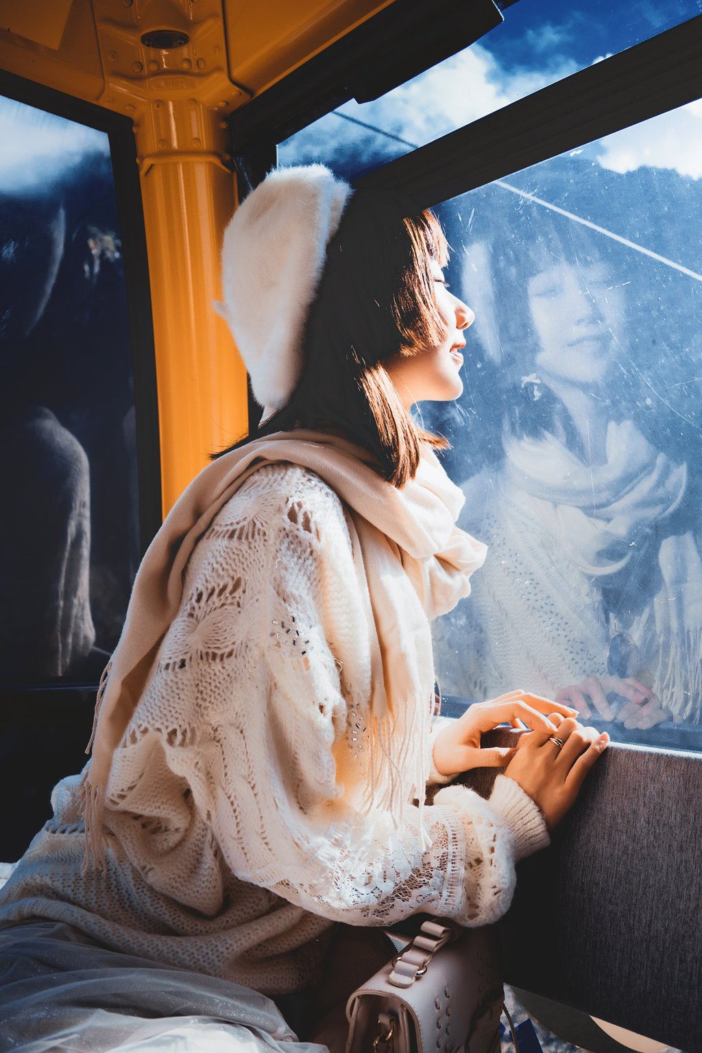 网紅Coser@木绵绵OwO 海螺沟游记[19P-256M] 网红写真-第2张