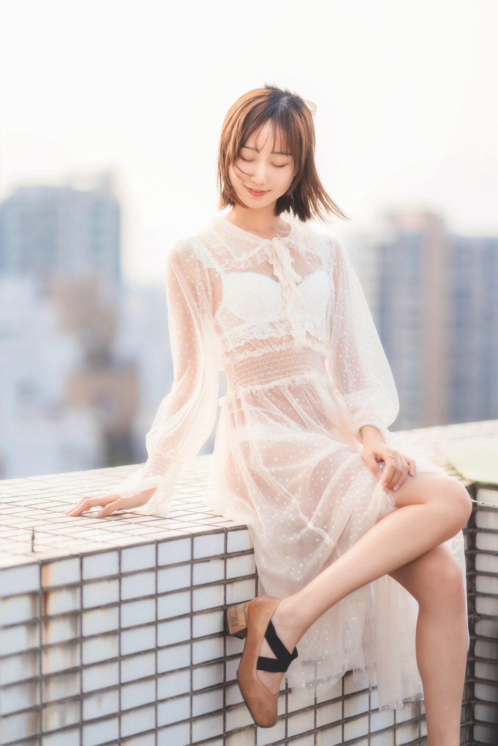 网紅Coser@木绵绵OwO 天台 [39P/590MB] 网红写真-第2张