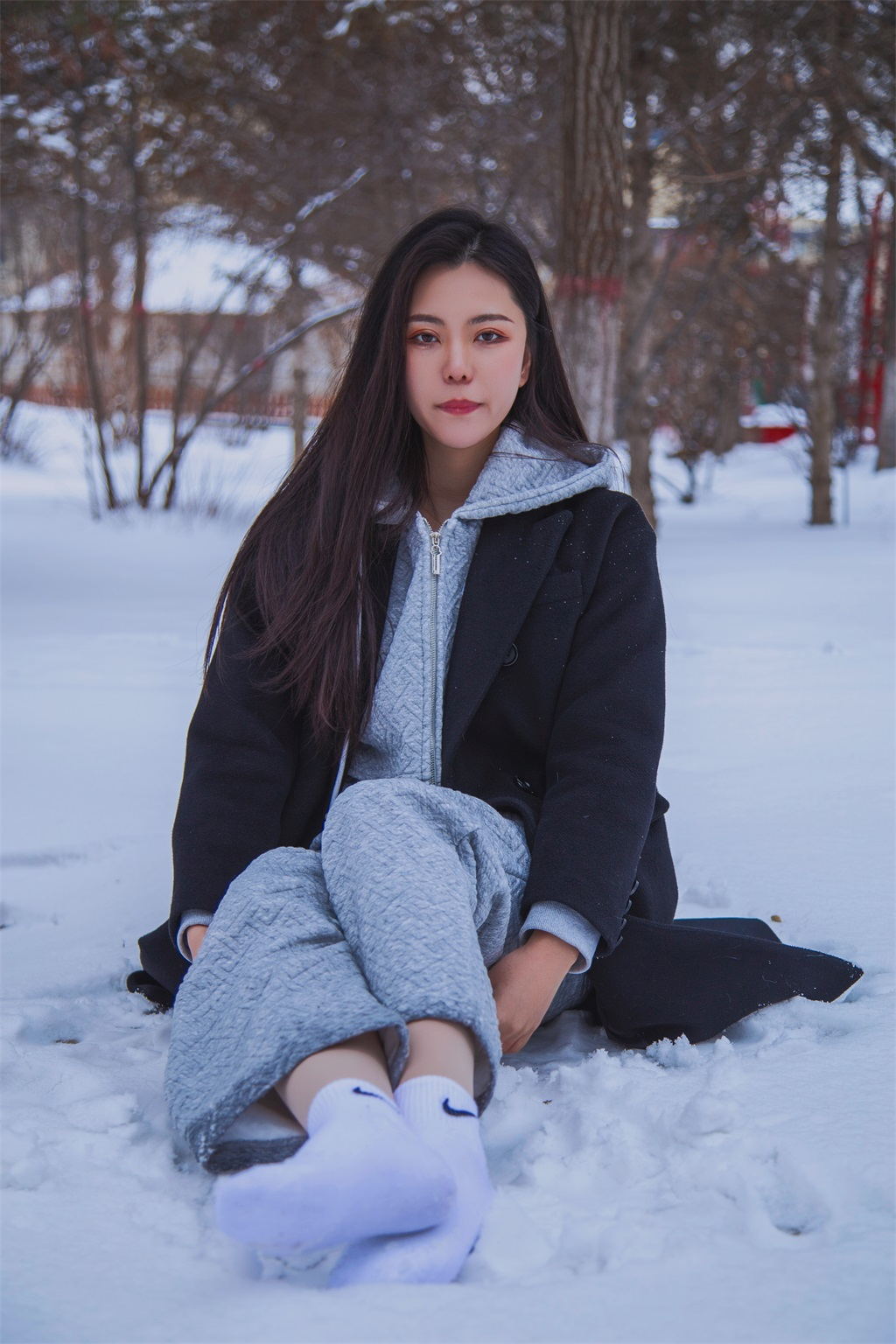[织梦映像] NO.062 踏雪无痕-首次雪景拍摄，天寒地冻 [285P/1V/3.56G] 其它写真-第1张