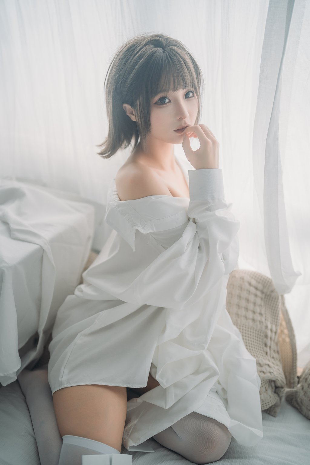 知名动漫博主@蠢沫沫 衬衫窝 [42P/295MB] 网红写真-第1张