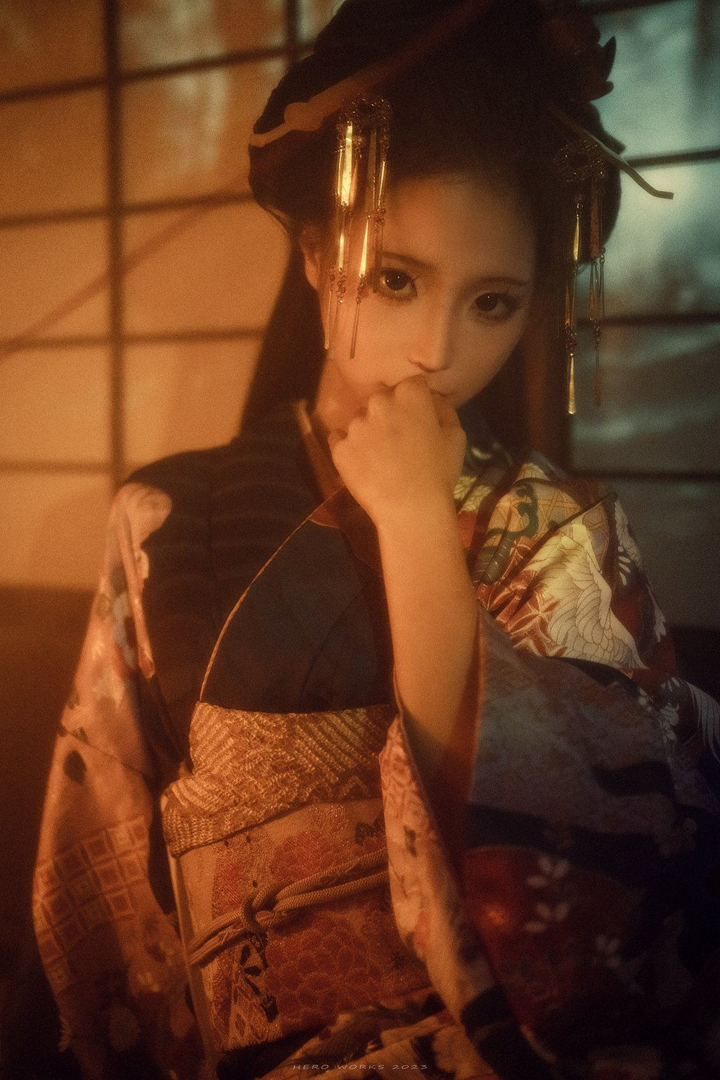 知名动知名动漫博主@蠢沫沫 2024年会员《祥瑞》[21P/125MB] 网红写真-第1张