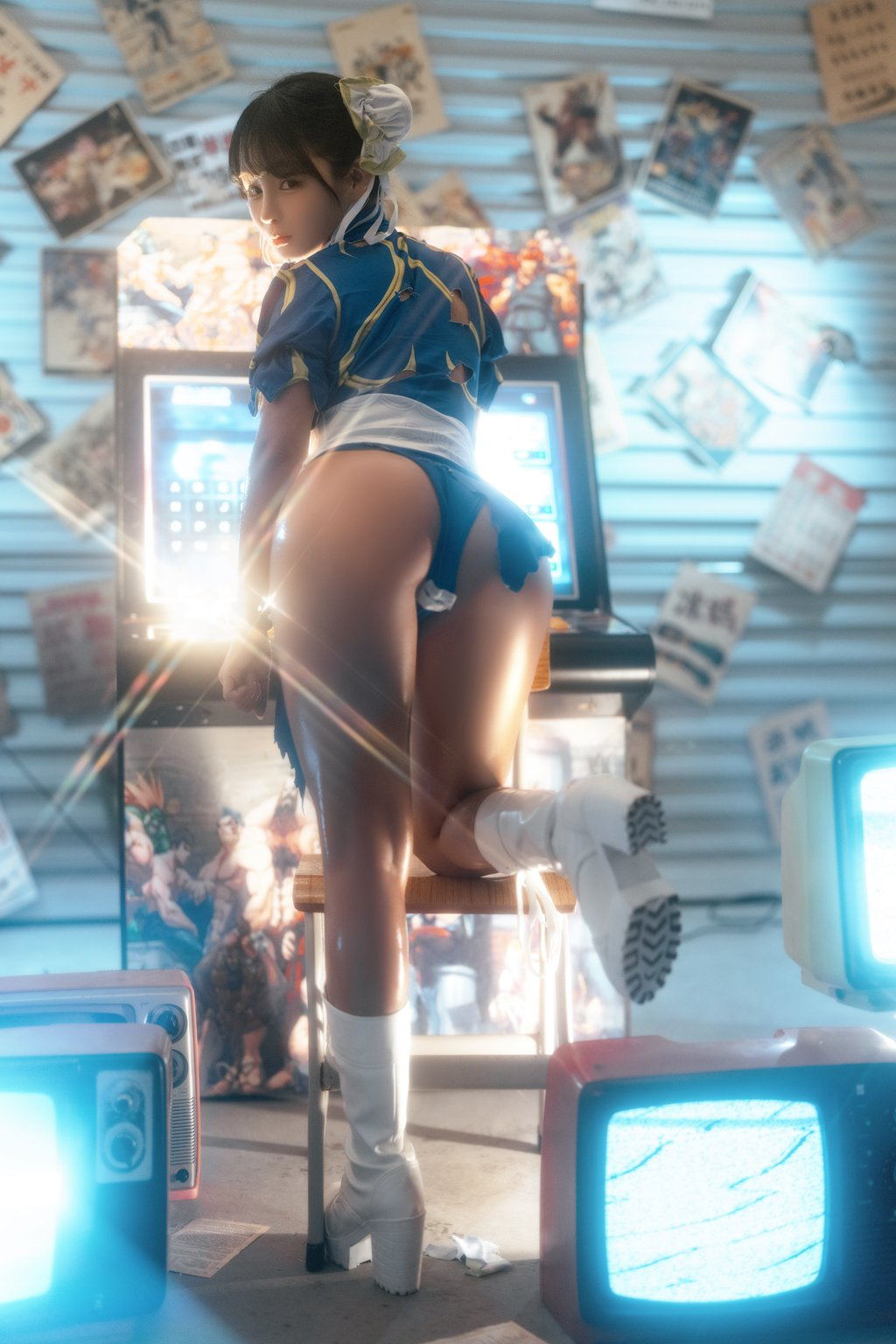 网紅Coser@桜井宁宁 – NO.106 电玩春丽[60P／905MB] 网红写真-第1张
