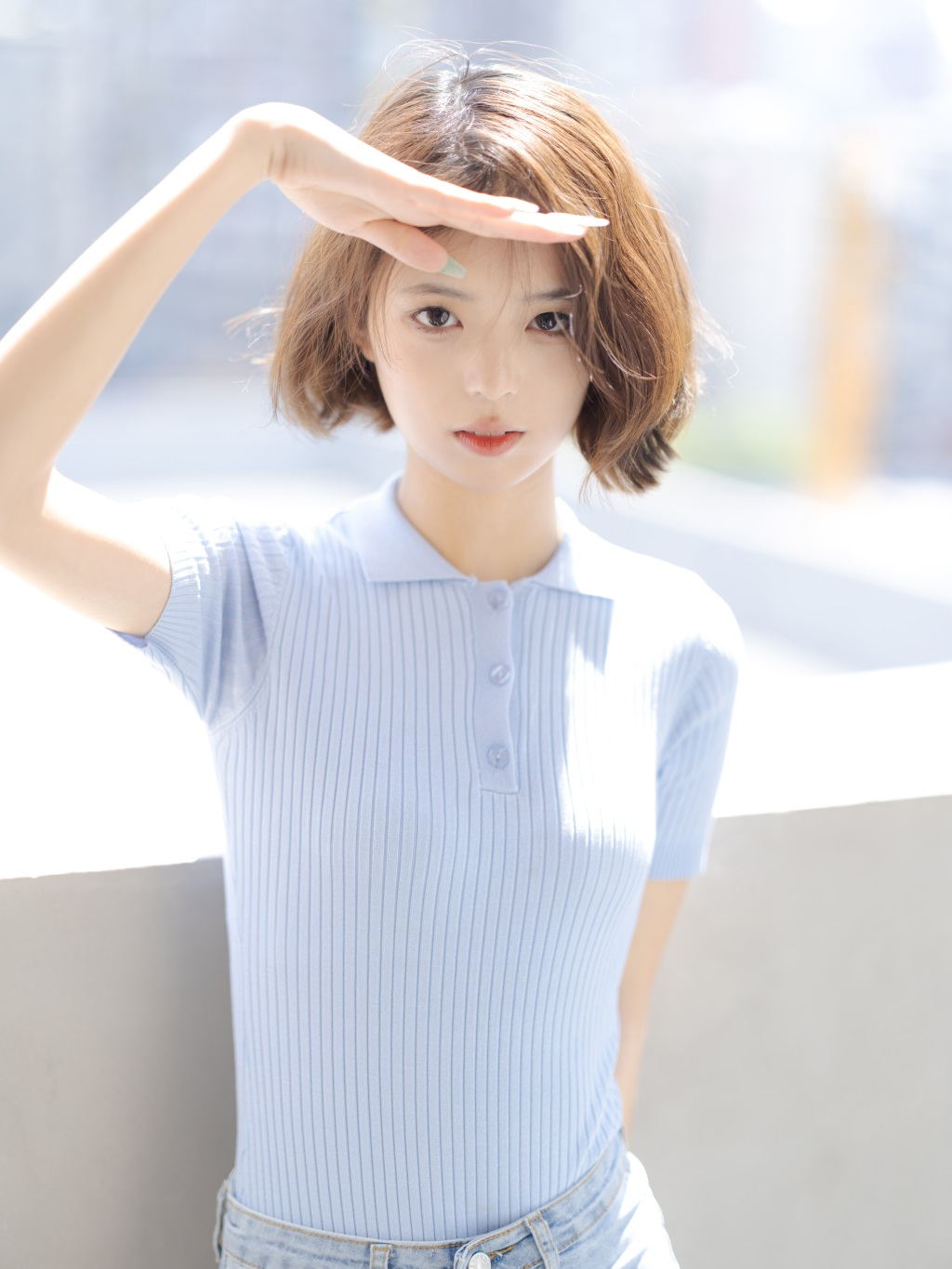 森萝财团写真 – 媛媛 试拍 15D超薄白丝 [59P/1V/2.60GB] 森萝财团-第2张