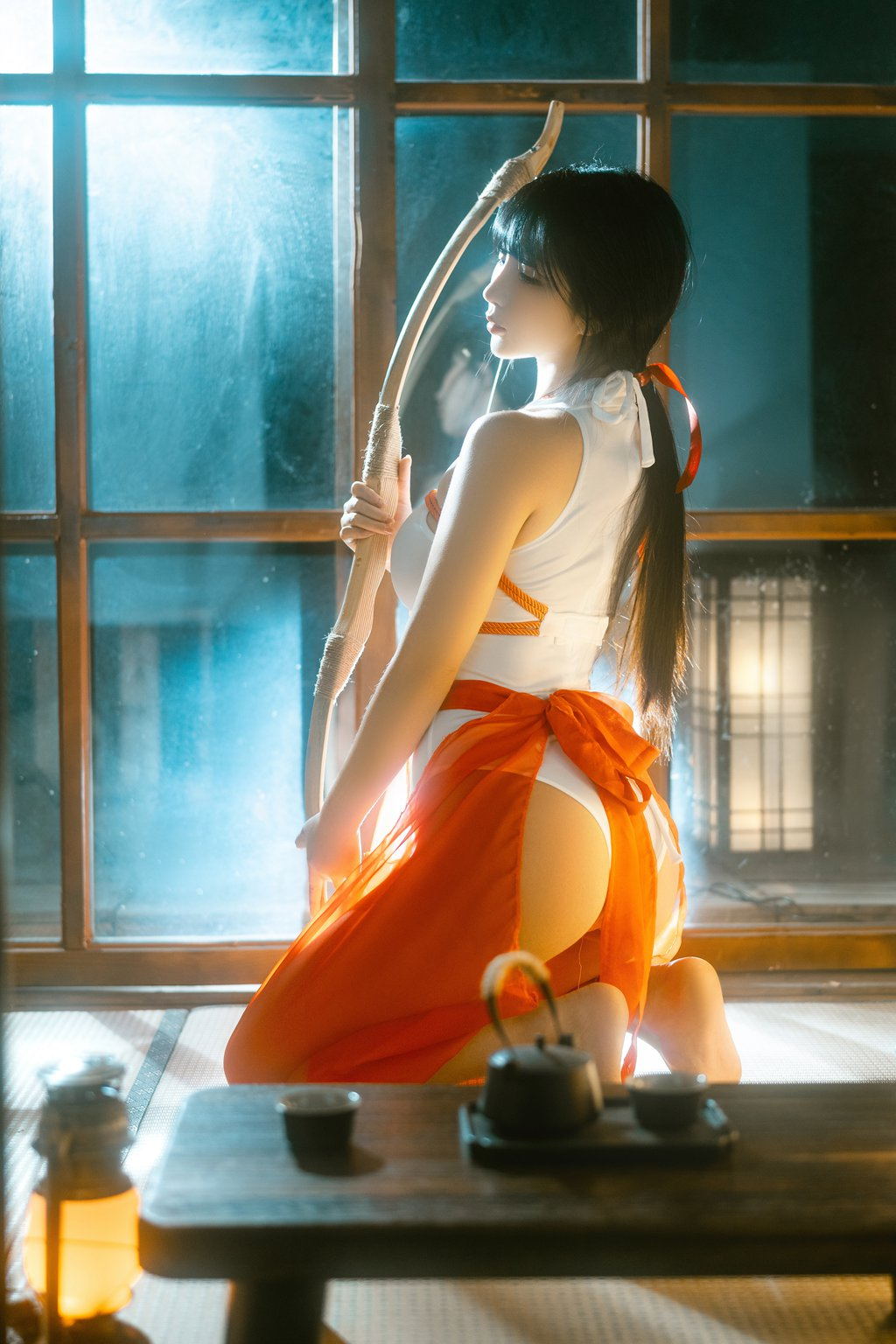 网紅Coser@桜井宁宁 – NO.115 绳艺巫女 [61P-710MB] 网红写真-第1张