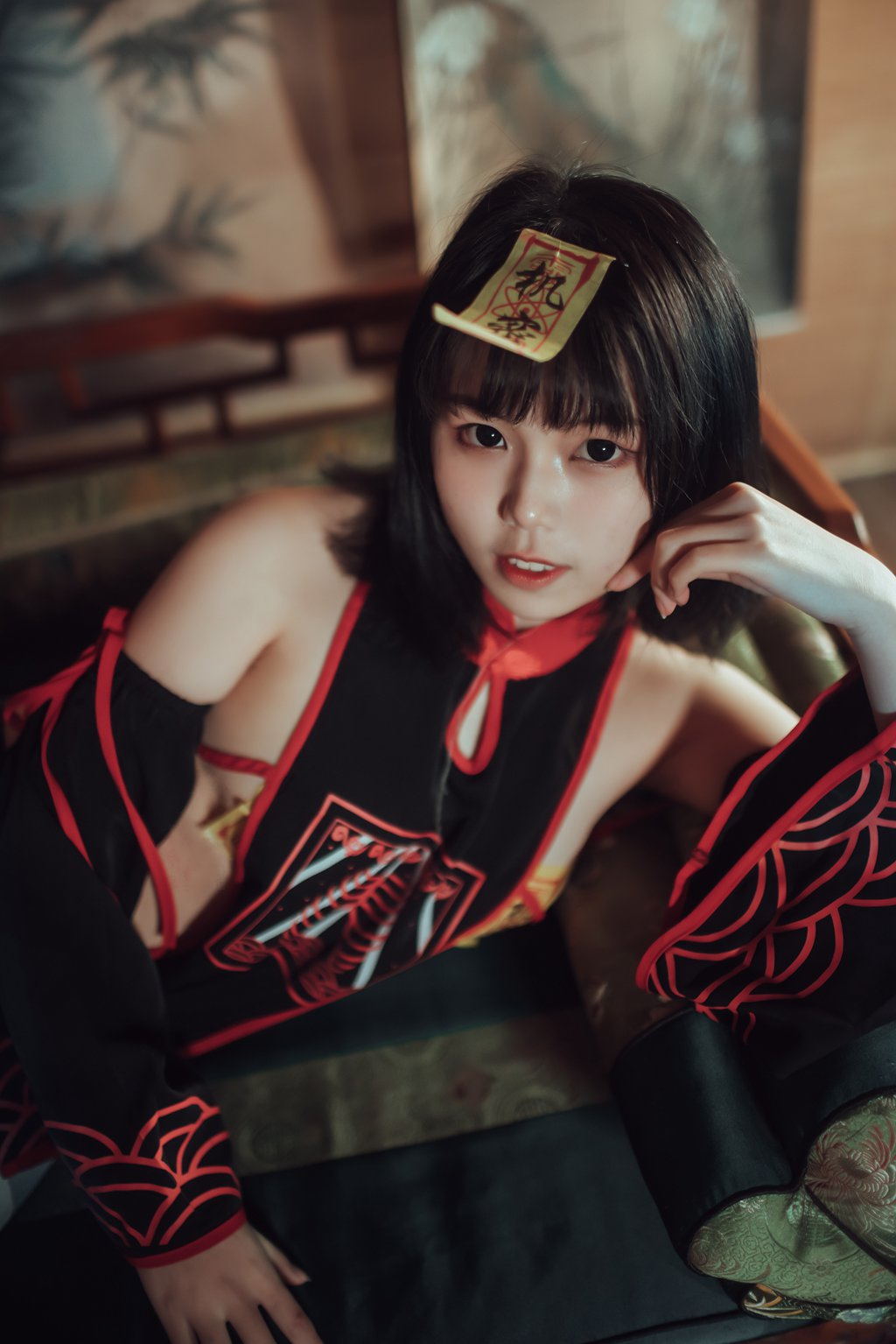 网红Coser@七月喵子-小僵尸[22P-179MB] 网红写真-第1张