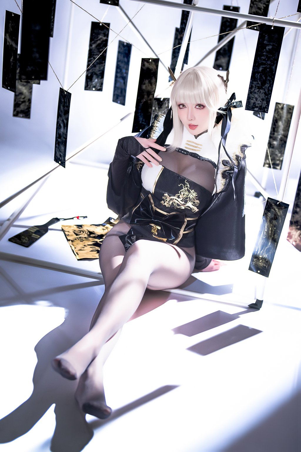 微博红人@星之迟迟 2024年04月计划B NIKKE-布兰儿 [52P/221MB] 网红写真-第1张