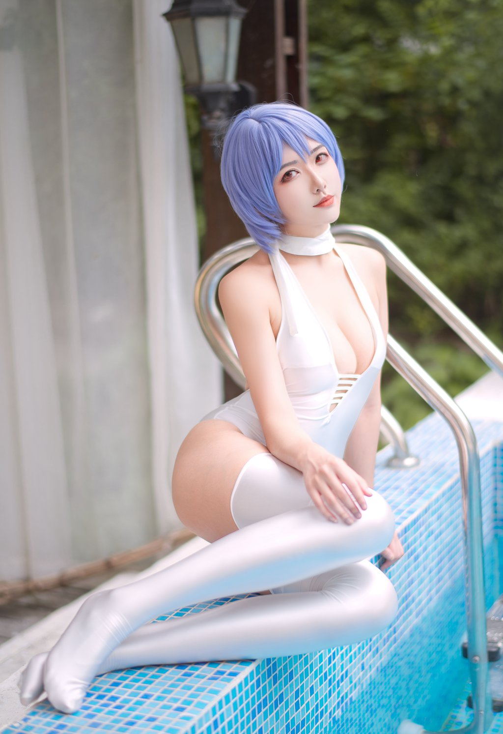 网紅Coser@源纱希喵喵喵 –狸猫 绫波丽cos[12P-101.03MB] 网红写真-第1张