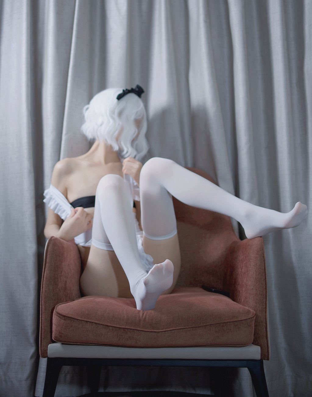网红Coser@禅院熏 –猫咪女仆[44P/398MB] 网红写真-第1张