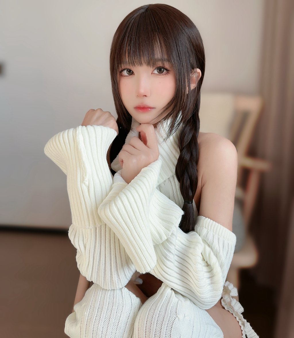 网红少女@布丁大法 – NO.057 冬日毛衣[115P-4V-870M] 网红写真-第1张