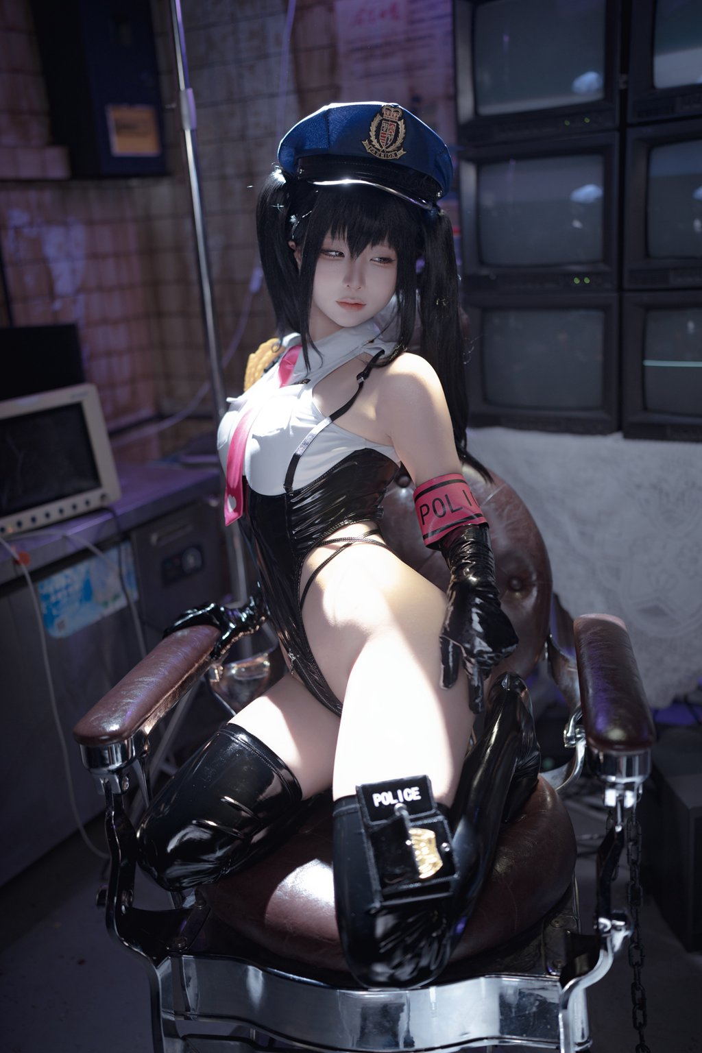 知名动漫博主@蠢沫沫 沙希女警 [147P/683MB] 网红写真-第4张