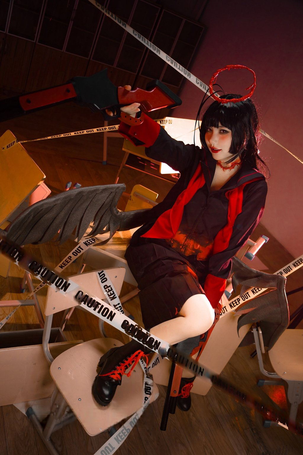 网紅Coser@是一只熊仔吗 碧蓝航线 鹤城[45P-92M] 网红写真-第4张
