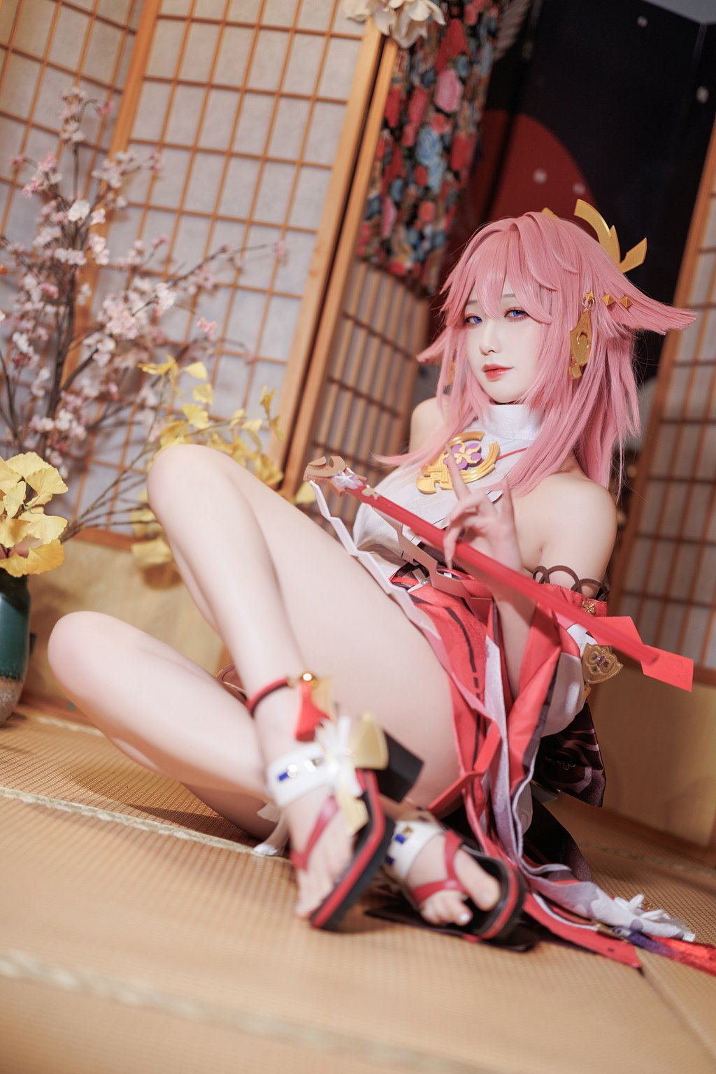 动漫博主@封疆疆 八重神子公式ver [40P/336MB] 网红写真-第4张