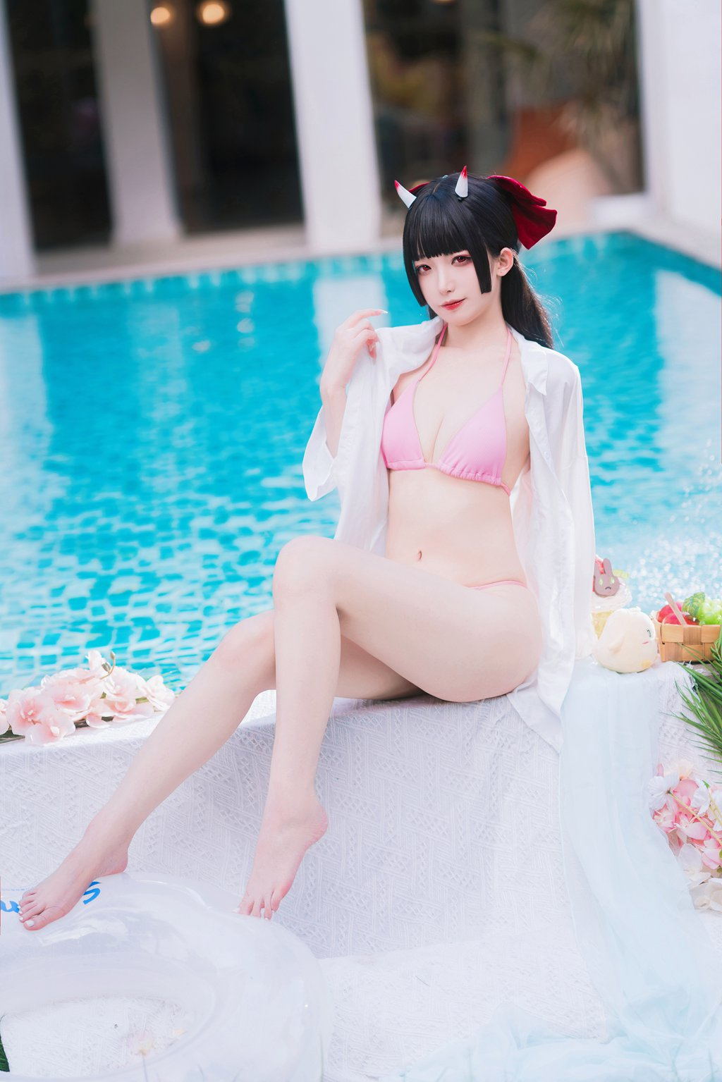动漫博主@封疆疆&祖木子 碧蓝航线 能代 酒匂 [43P/387MB] 网红写真-第4张