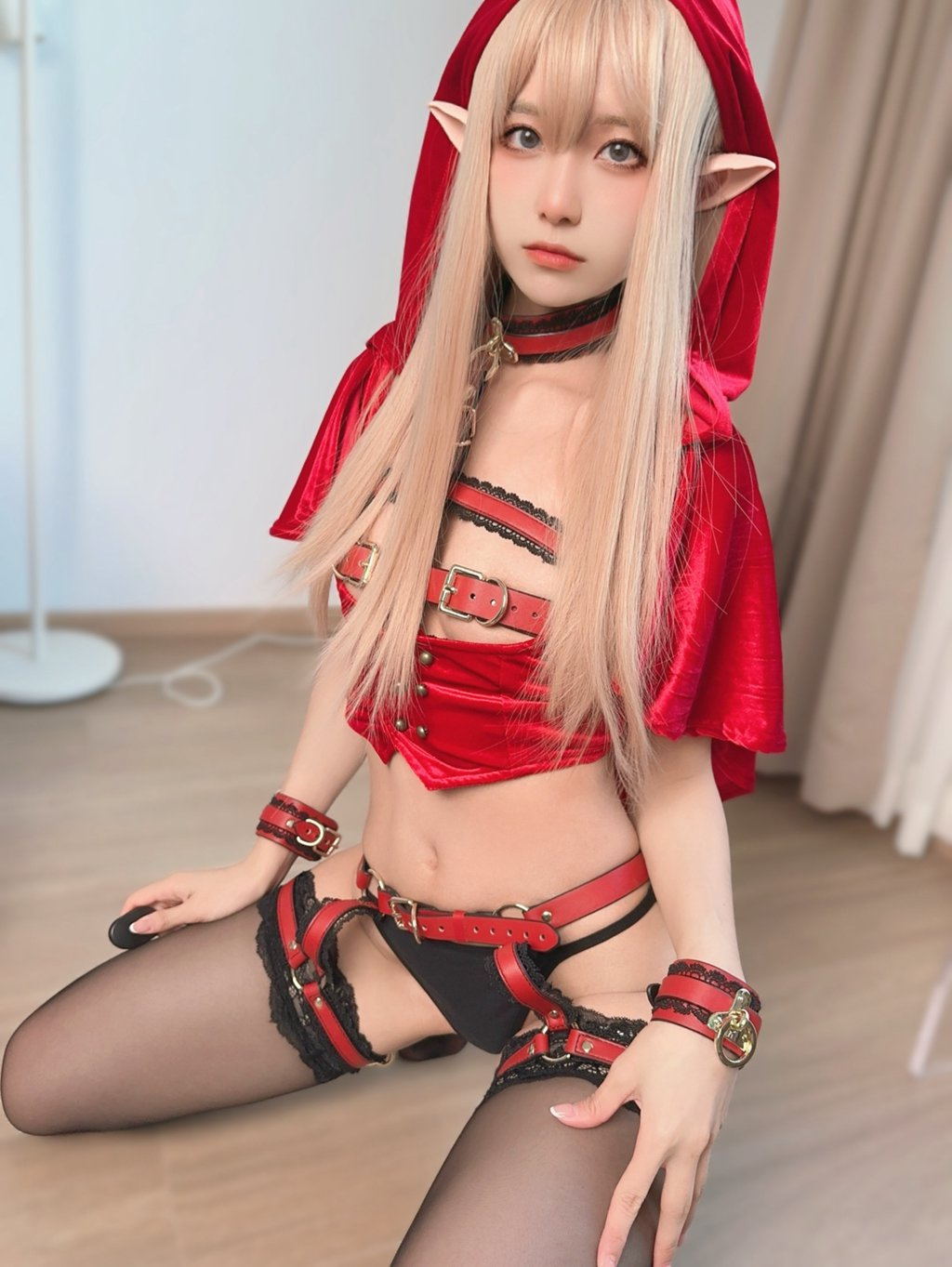 网紅少女@布丁大法 – NO.096 小红帽精灵[138P-139.3M] 网红写真-第4张