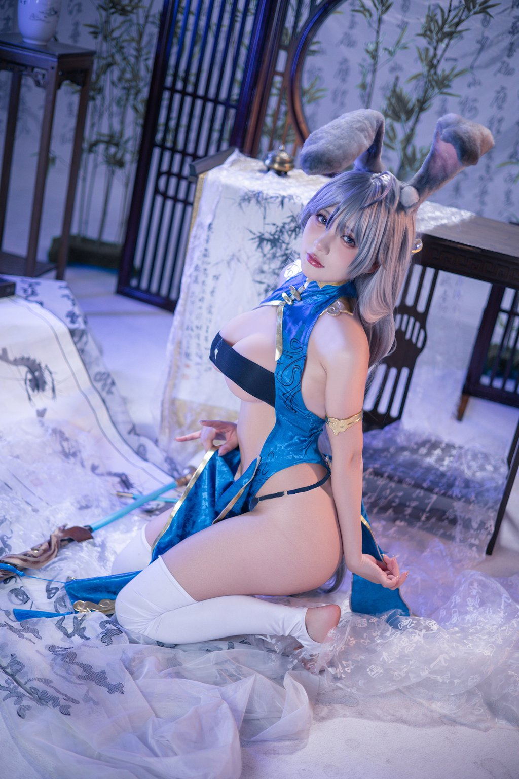 网紅Coser@是一只熊仔吗 镜月[40P-91M] 网红写真-第4张