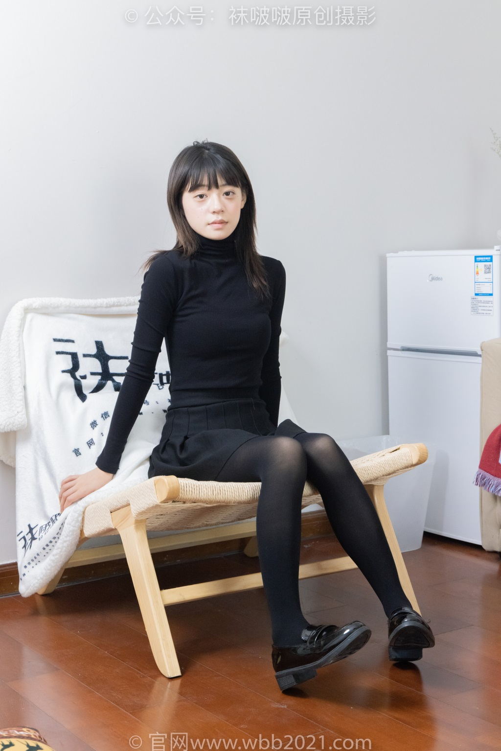 [BoBoSocks袜啵啵] NO.466 糯米-皮鞋、厚嘿丝（花絮版）[140P/1V/7.11G] 年费专享-第4张