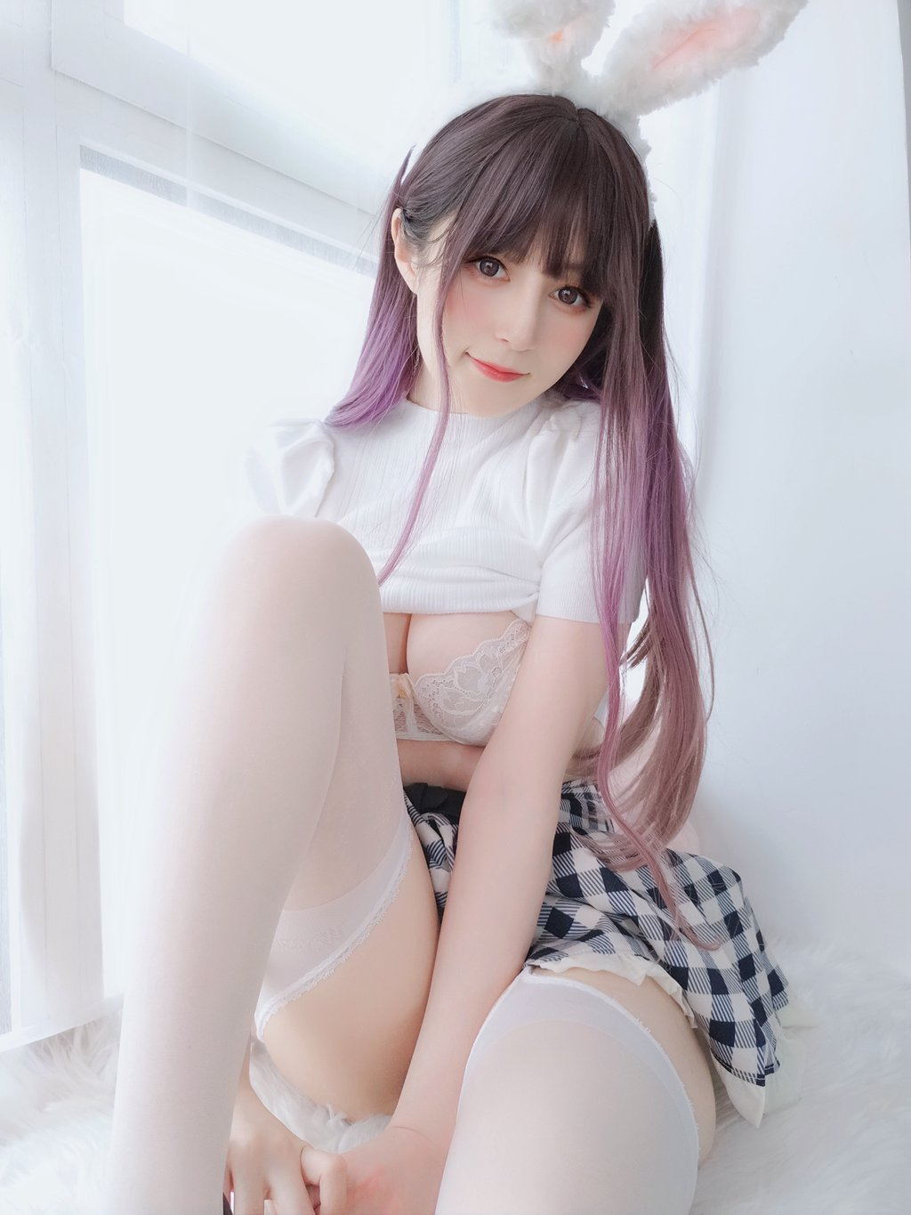人气动漫Coser@白银81_ 自撮り Vol.60(動画入り) 可爱兔子 [169P/7V/1.06G] 网红写真-第3张