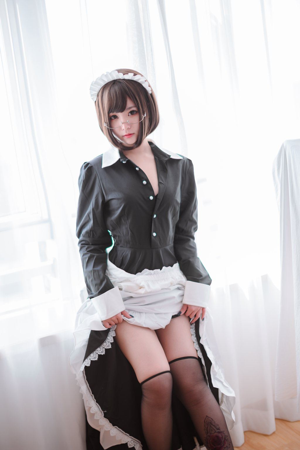 网红Coser@是青水 女仆 [35P-476MB] 网红写真-第3张