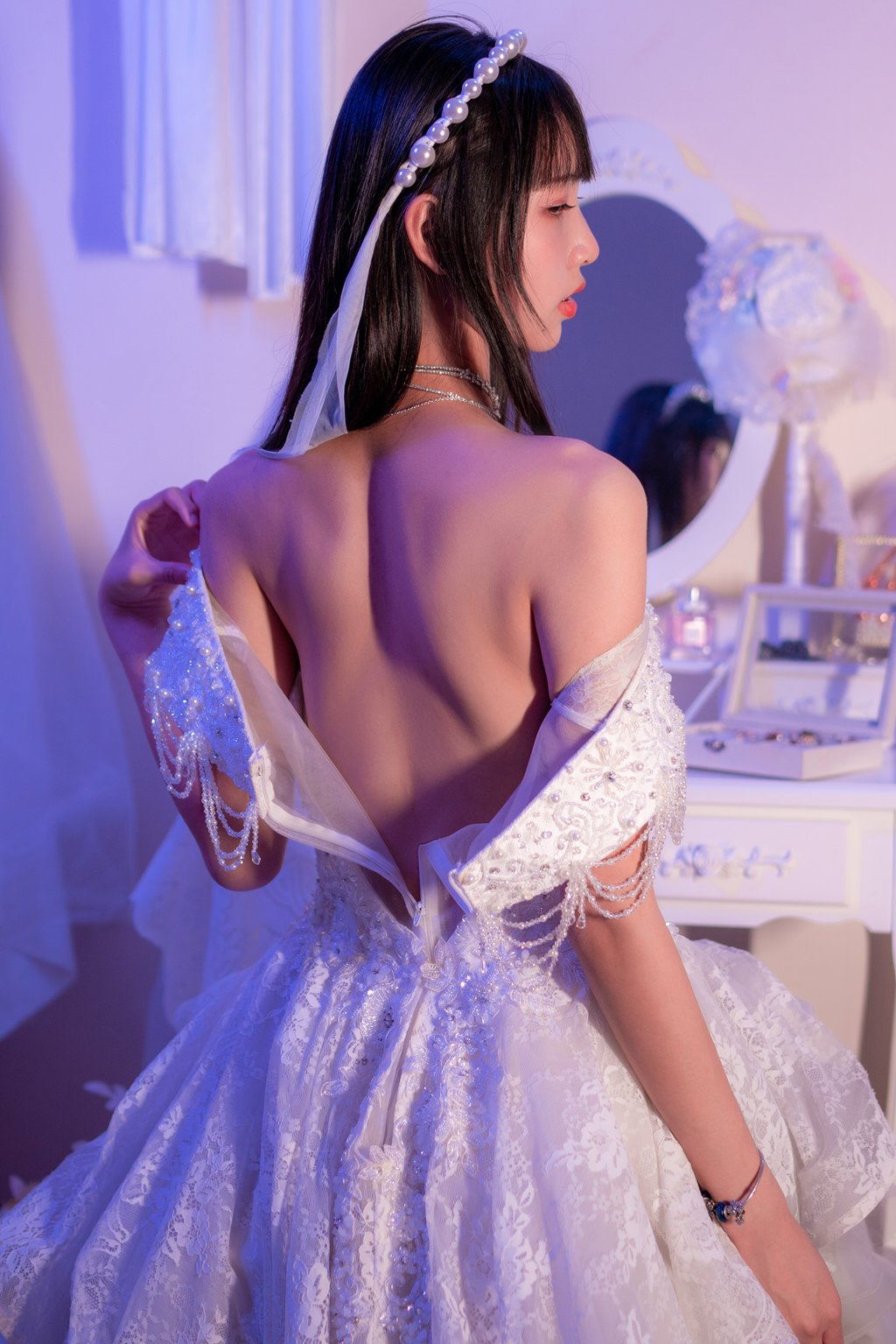 网紅Coser@西呱呀呀呀 –花嫁 [33P-304MB] 网红写真-第3张