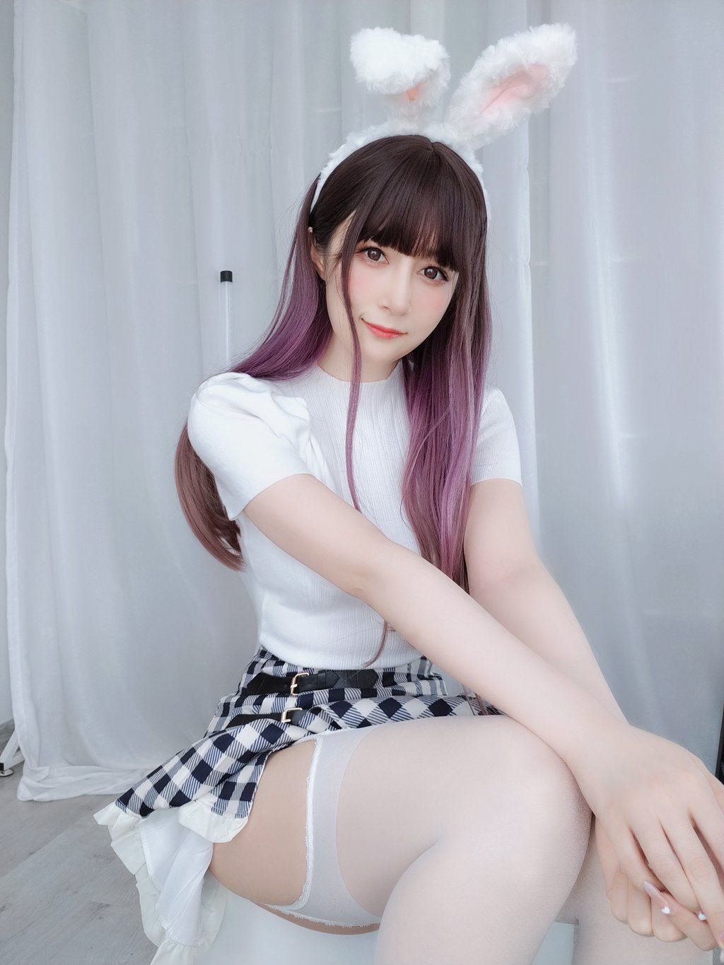 人气动漫Coser@白银81_ 皮衣兔女郎 [138P4V-1.19GB] 网红写真-第3张