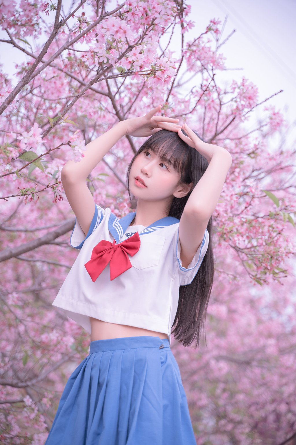 动漫博主@萌芽儿o0 樱花JK [31P/241MB] 网红写真-第2张