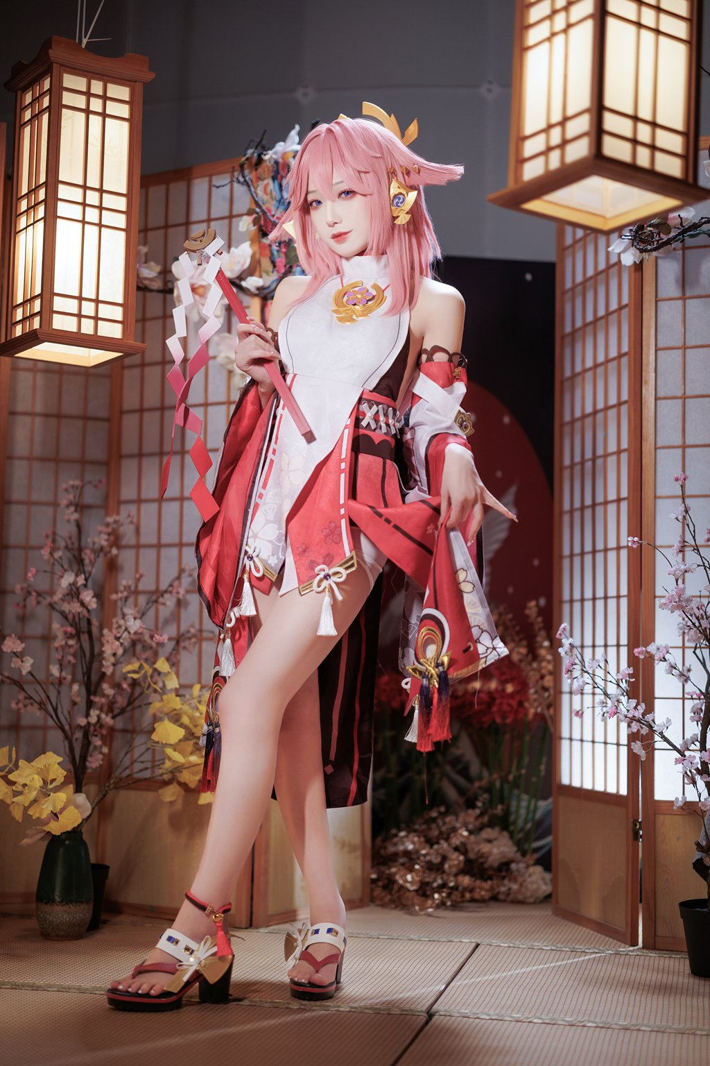 动漫博主@封疆疆 八重神子公式ver [40P/336MB] 网红写真-第2张