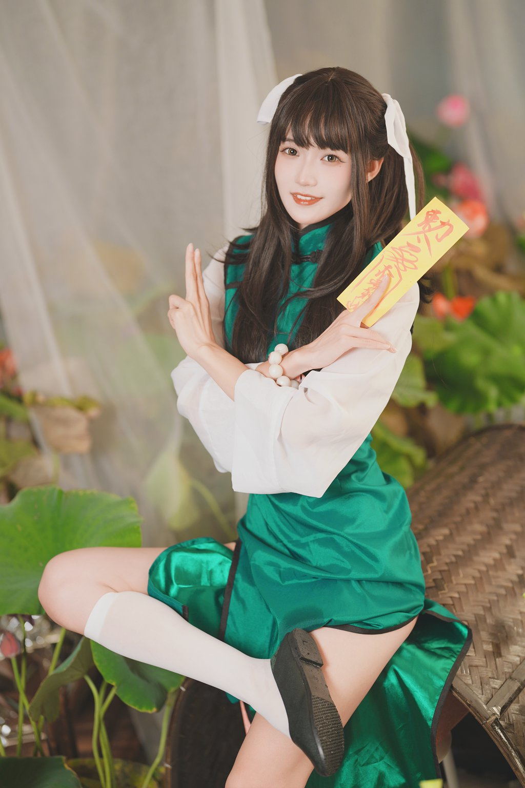人气Coser@兔子Zzz不吃胡萝卜 药指小道士 [26P-283M] 网红写真-第2张