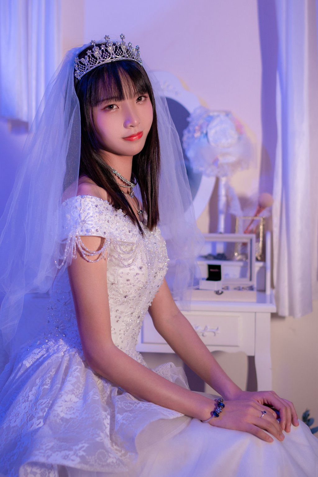 网紅Coser@西呱呀呀呀 –花嫁 [33P-304MB] 网红写真-第2张