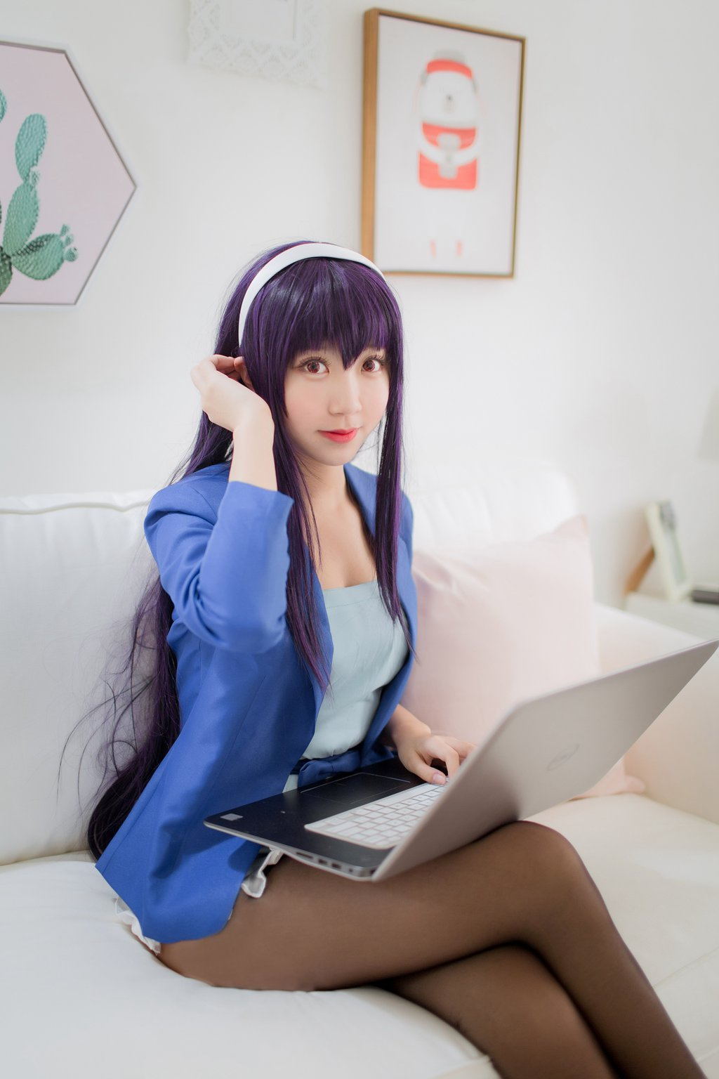 微博红人Coser@黑川 霞之丘诗羽学姐[41P-57.6M] 网红写真-第2张