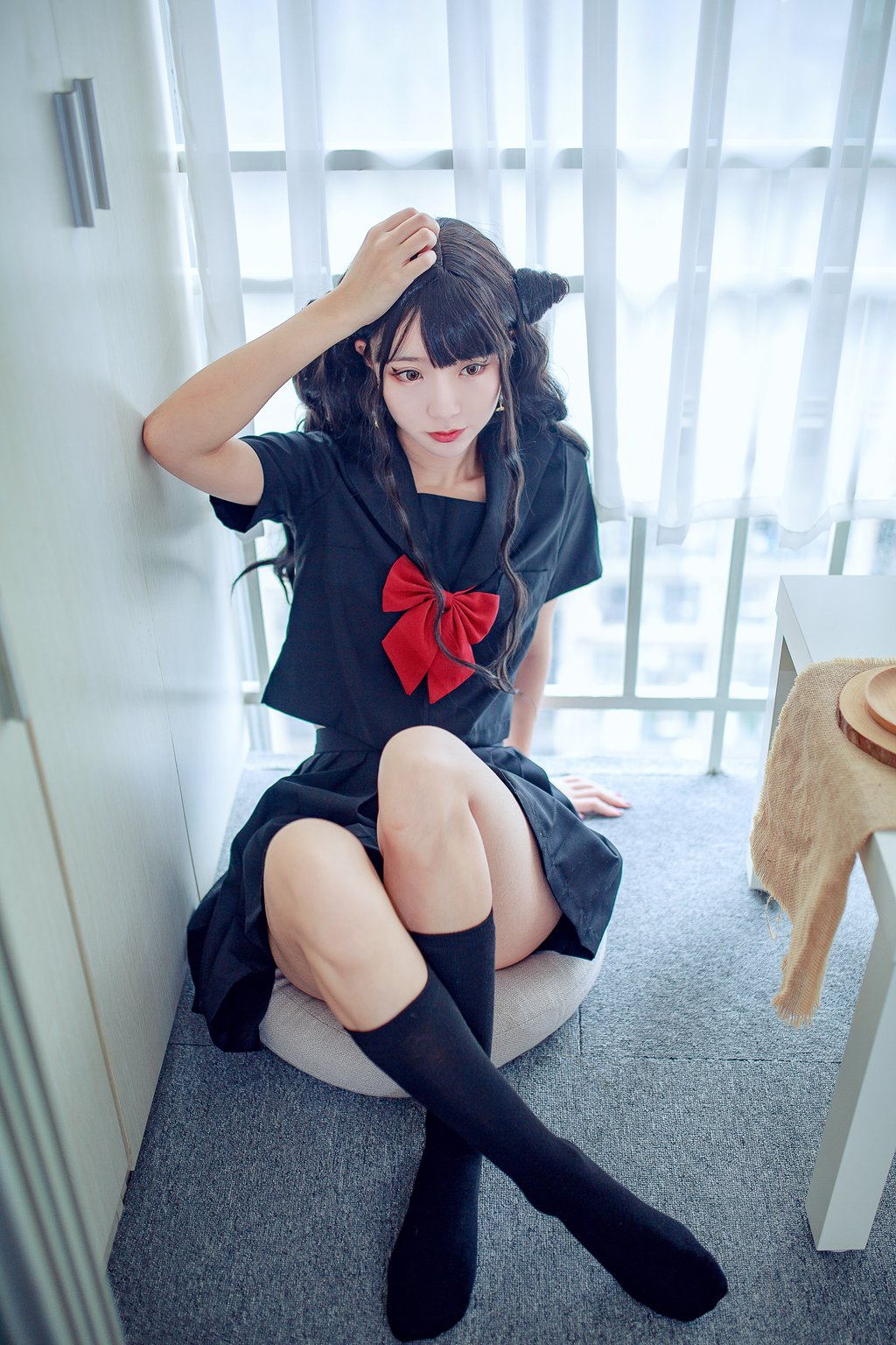 微博红人Coser@黑川 小恶魔本-JK制服[32P-524.5M] 网红写真-第2张