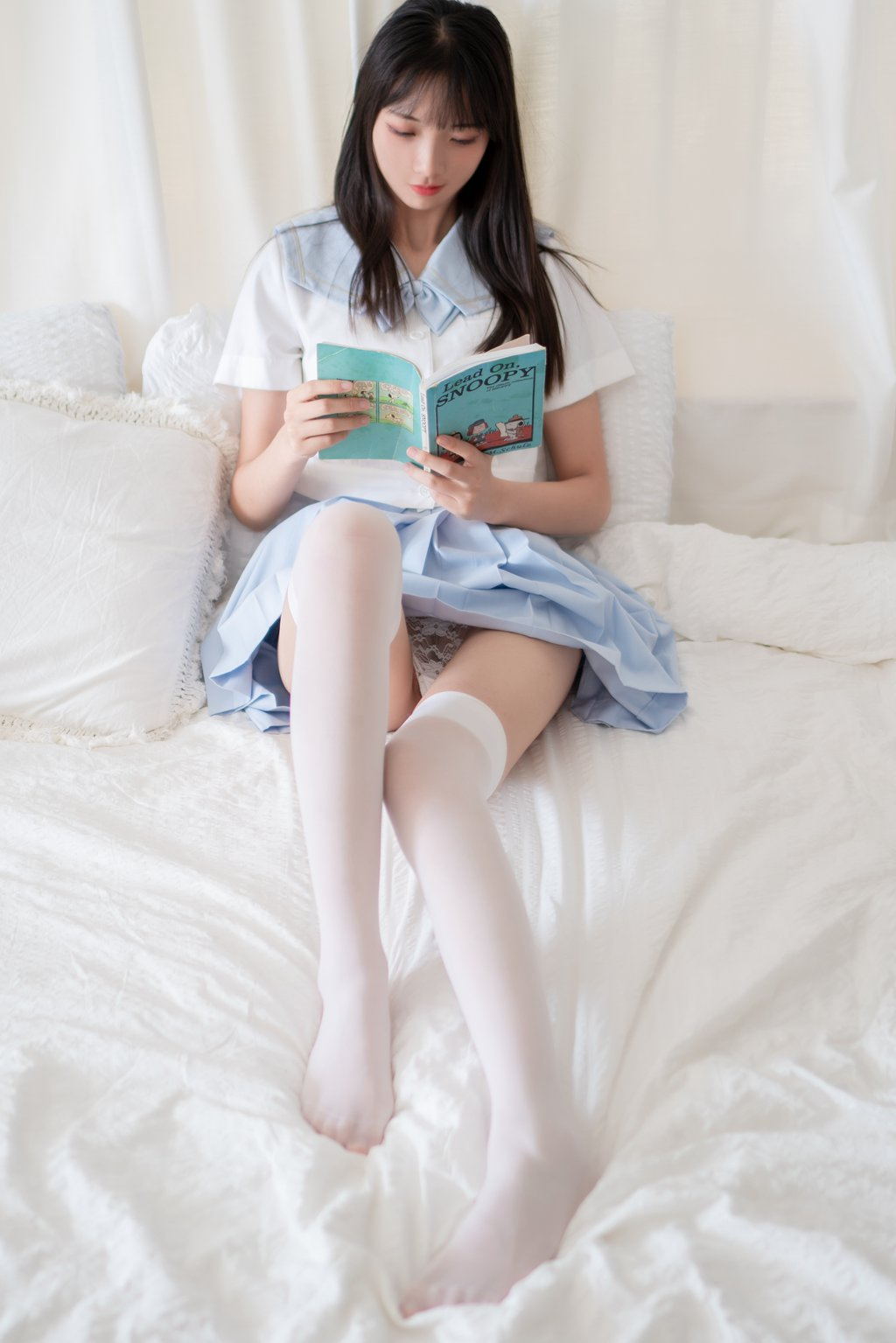 网紅Coser@西呱呀呀呀 –JK学生服 [65P-402MB] 网红写真-第2张