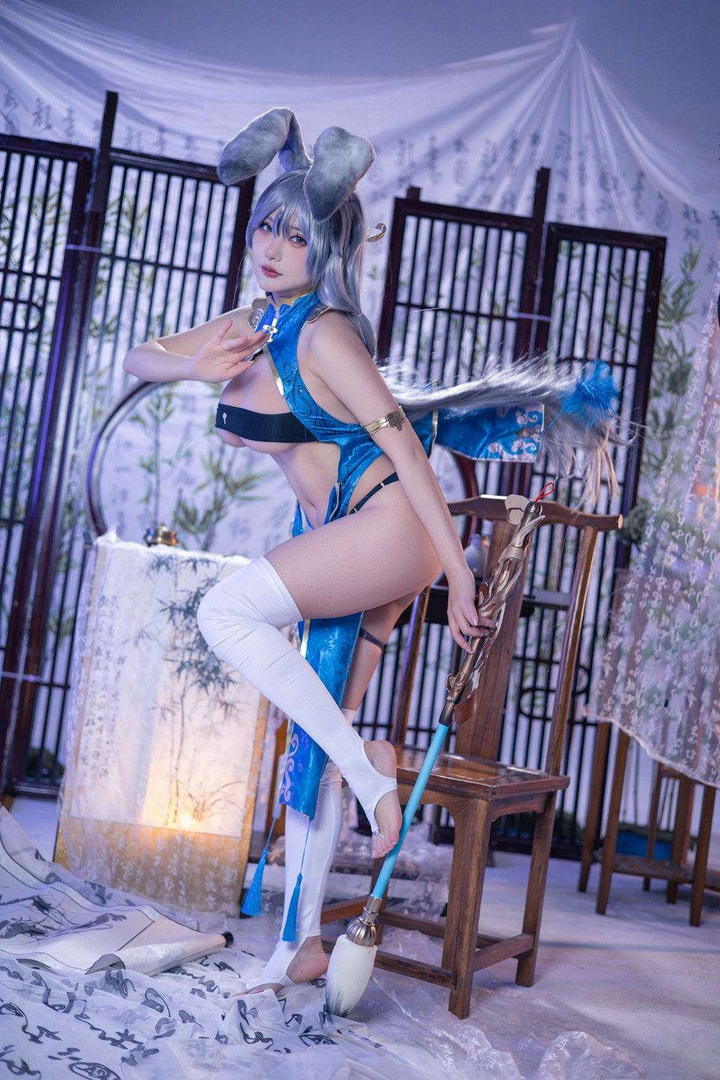 网紅Coser@是一只熊仔吗 镜月[40P-91M] 网红写真-第2张