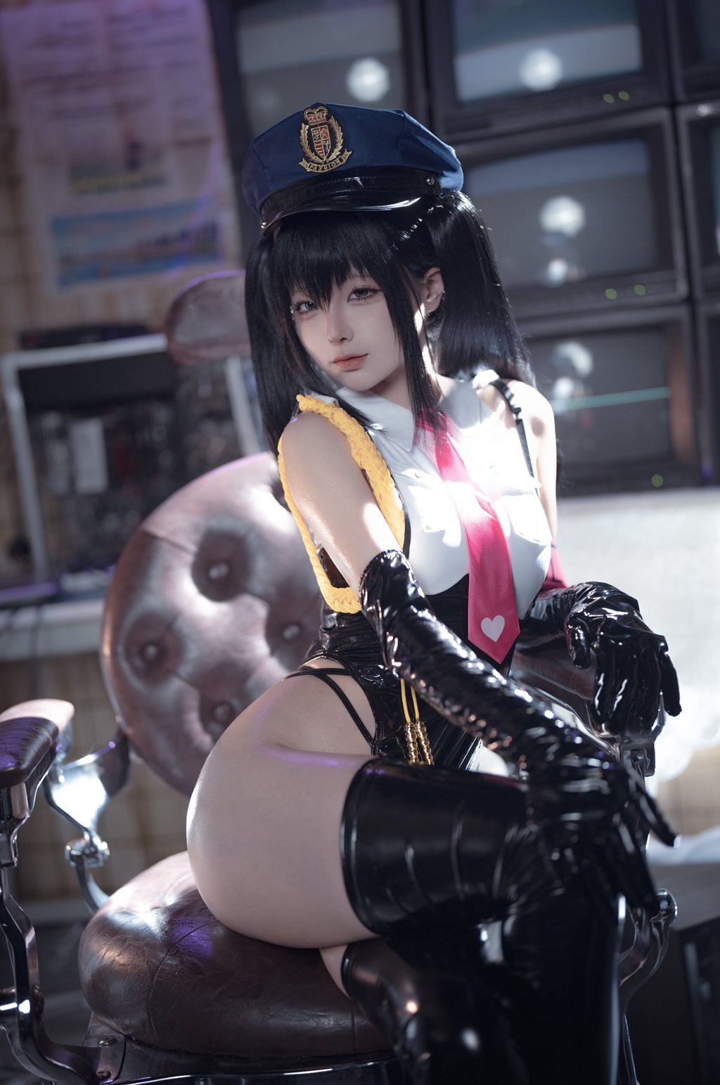 知名动漫博主@蠢沫沫 沙希女警 [147P/683MB] 网红写真-第1张