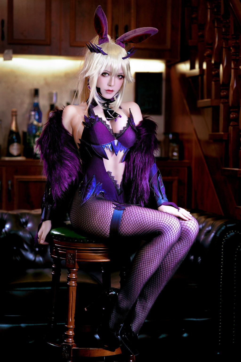 微博人气Coser@半半子 LancerAlter Bunny [35P/63MB] 网红写真-第1张