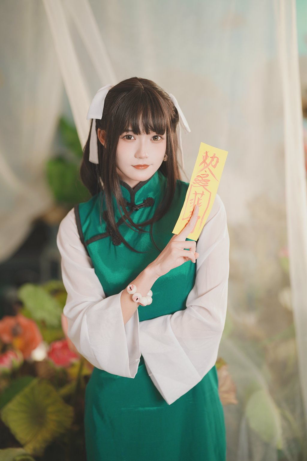 人气Coser@兔子Zzz不吃胡萝卜 药指小道士 [26P-283M] 网红写真-第1张