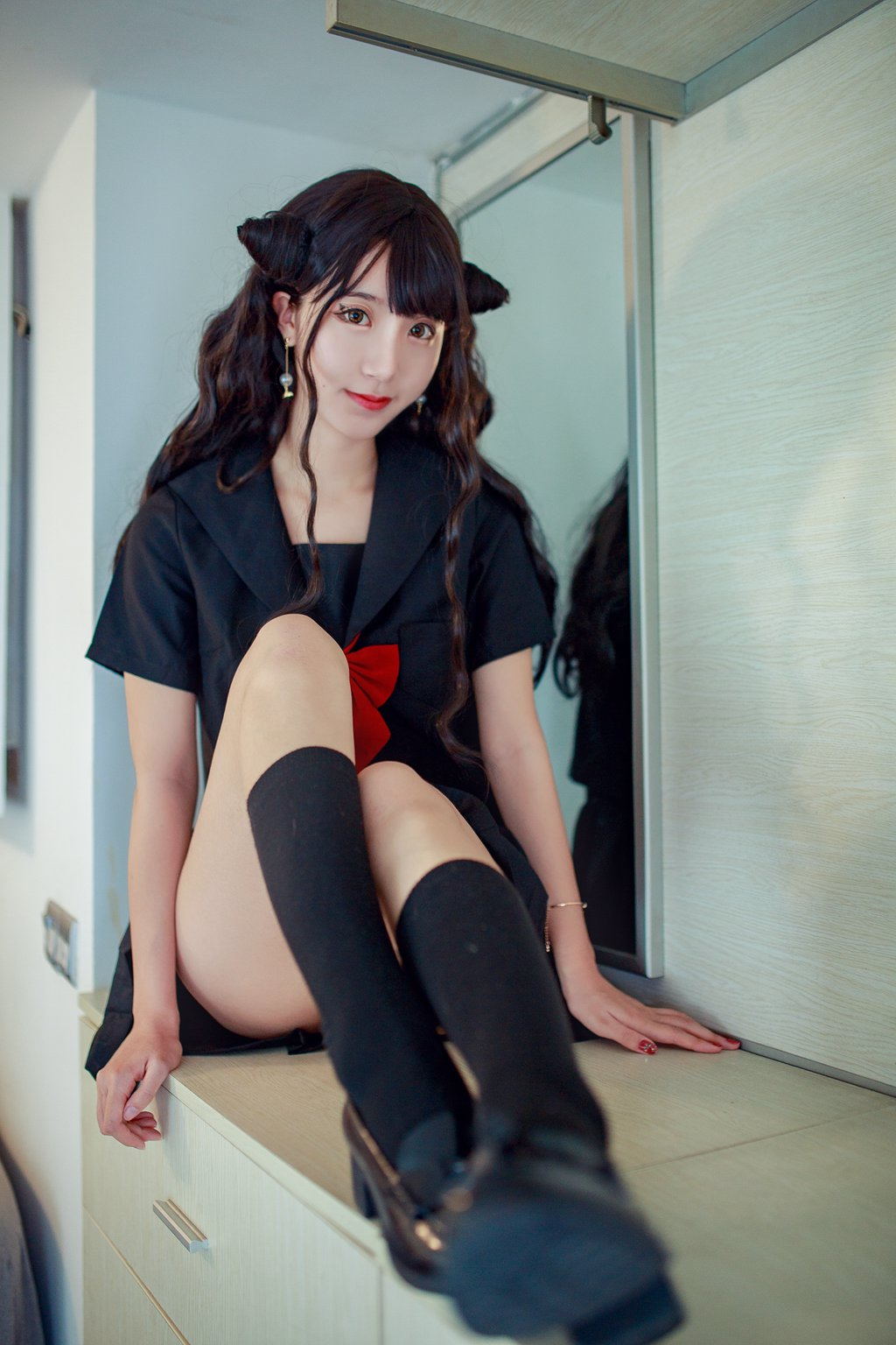 微博红人Coser@黑川 小恶魔本-JK制服[32P-524.5M] 网红写真-第1张