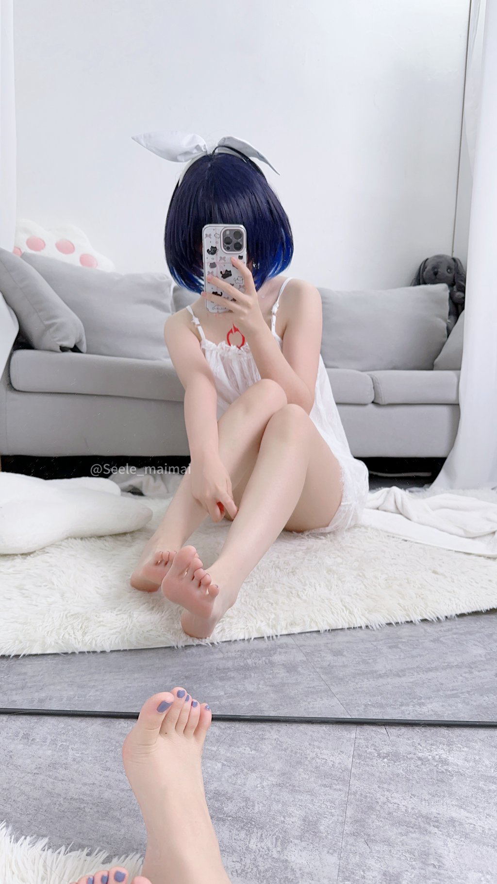 网紅Coser@Seele麦麦 –崩崩温泉 [59P-198MB] 网红写真-第1张