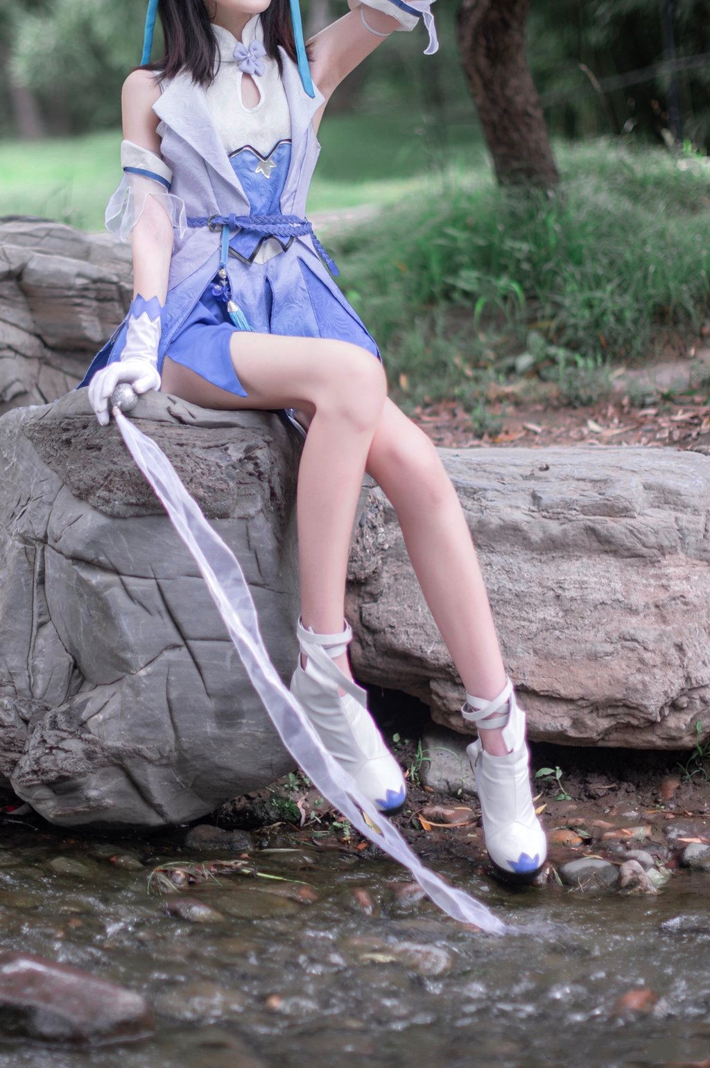 微博红人动漫Coser@南桃Momoko-王者荣耀瑶第四部 [16P-28MB] 网红写真-第4张