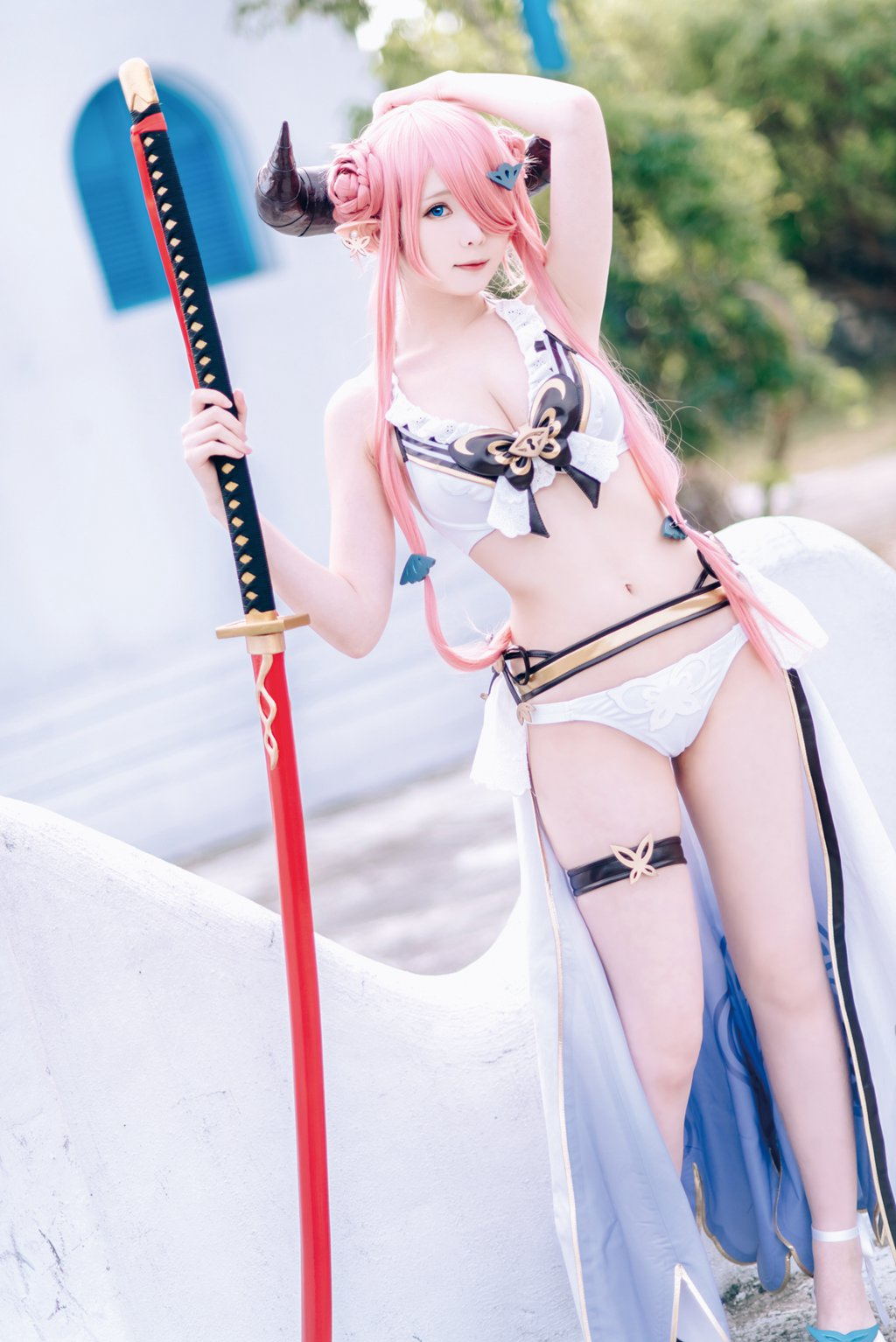 网紅Coser@霜月shimo 碧蓝幻想 娜尔梅亚 [95P-123MB] 网红写真-第4张