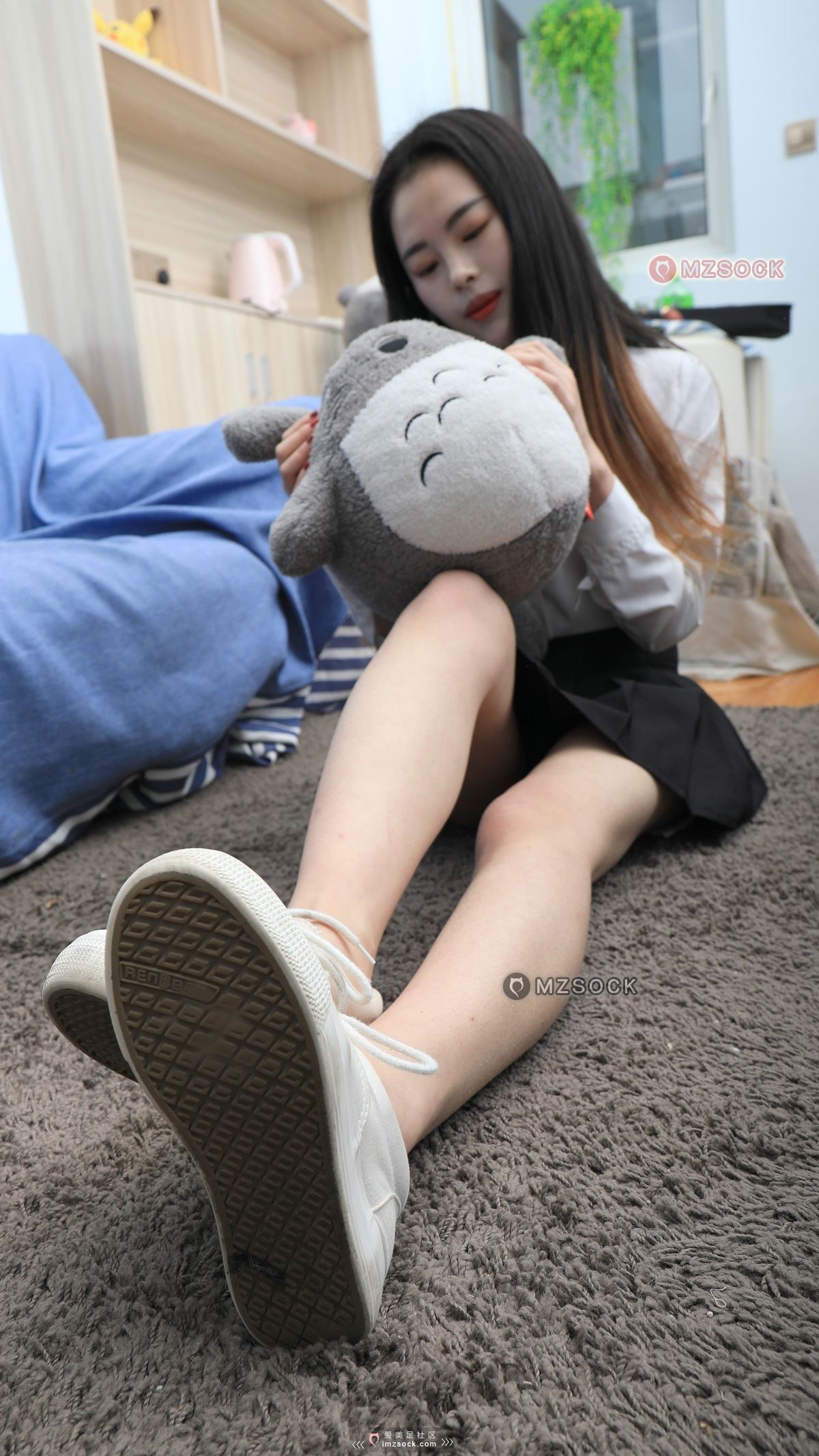 MZSOCK NO.300-2018年-爱每足 小希棉袜小白鞋[73P/32MB] 其它写真-第4张